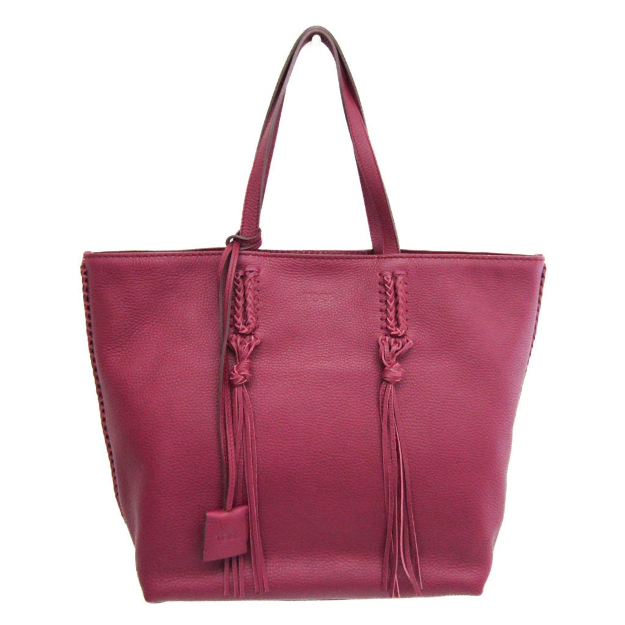 image of Tods Tod's Gypsy Women's Leather Tote Bag Purple