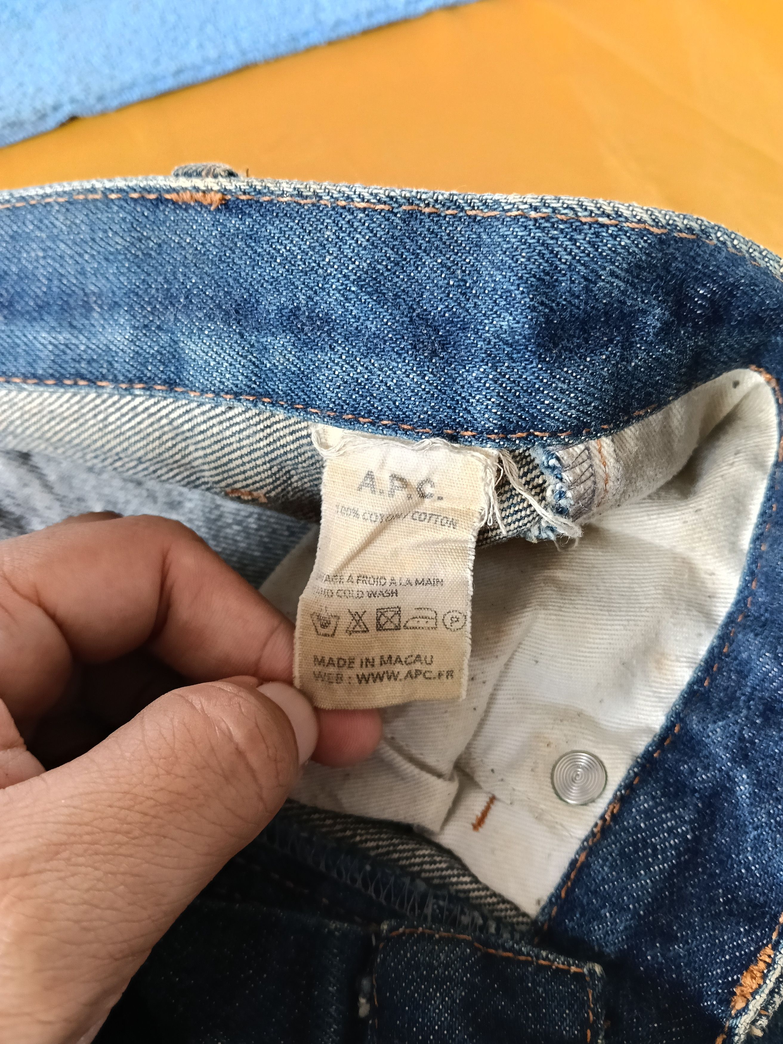 A.P.C. 💥A.P.C Selvedge Jeans Slim💥 Size US 30 / EU 46 - 9 Thumbnail