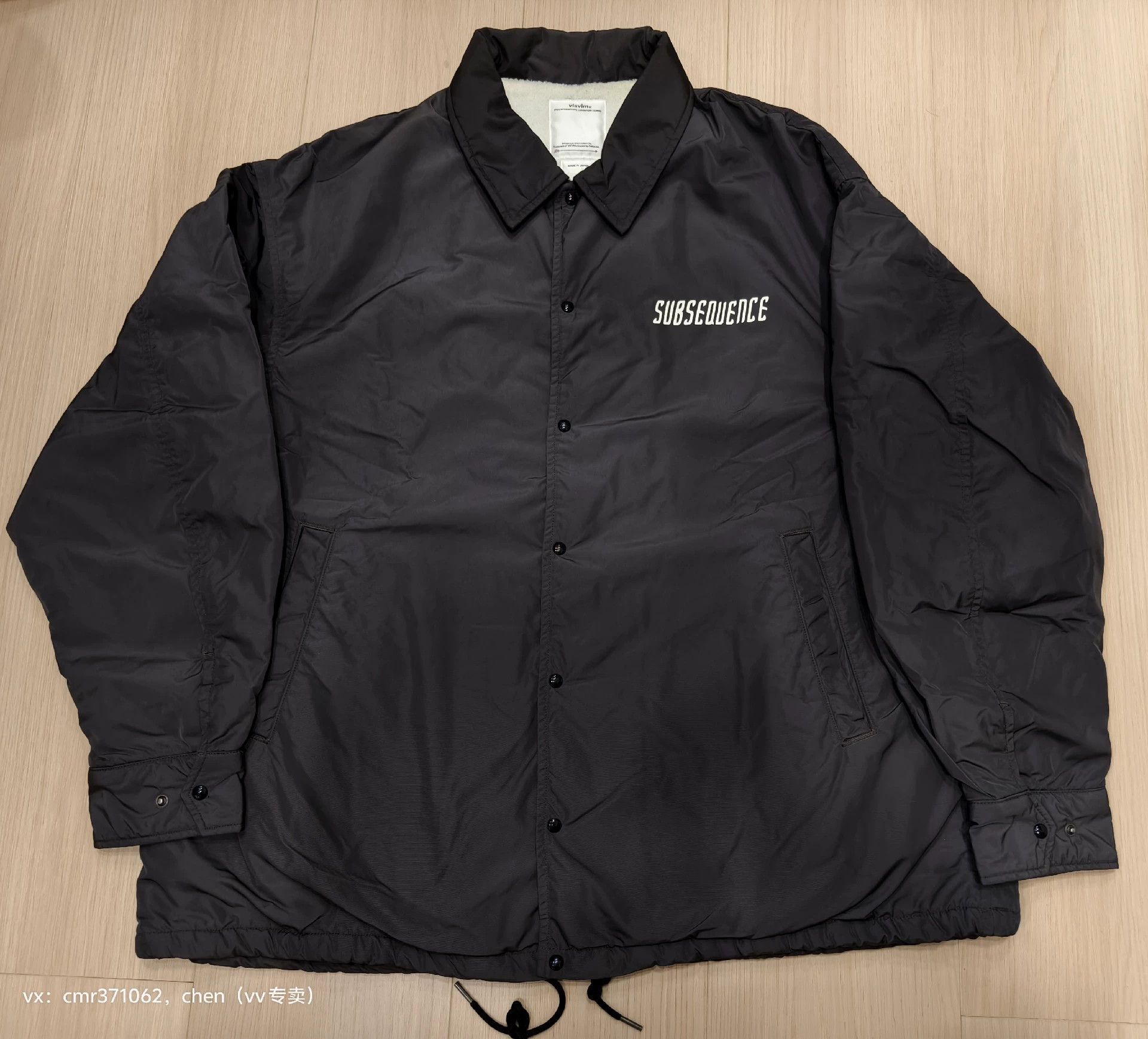 Visvim visvim 23ss coach jkt subsequence black1 size 3 Size US L / EU 52-54 / 3 - 1 Thumbnail