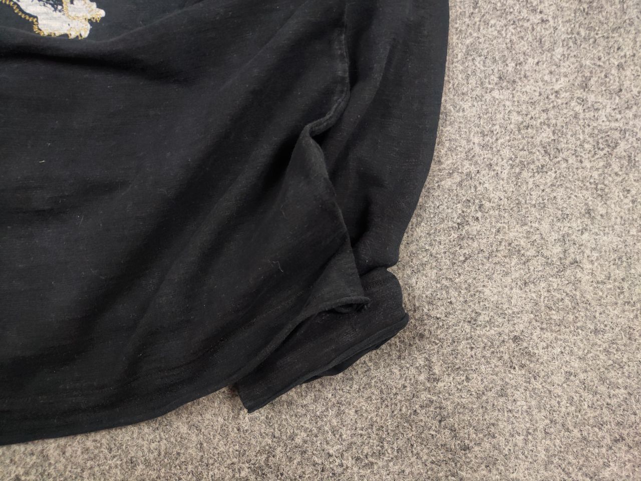 Le Grande Bleu (L.G.B.) Vintage l.g.b. Japanese Style Logo Faded Black long sleeve Size US M / EU 48-50 / 2 - 8 Thumbnail