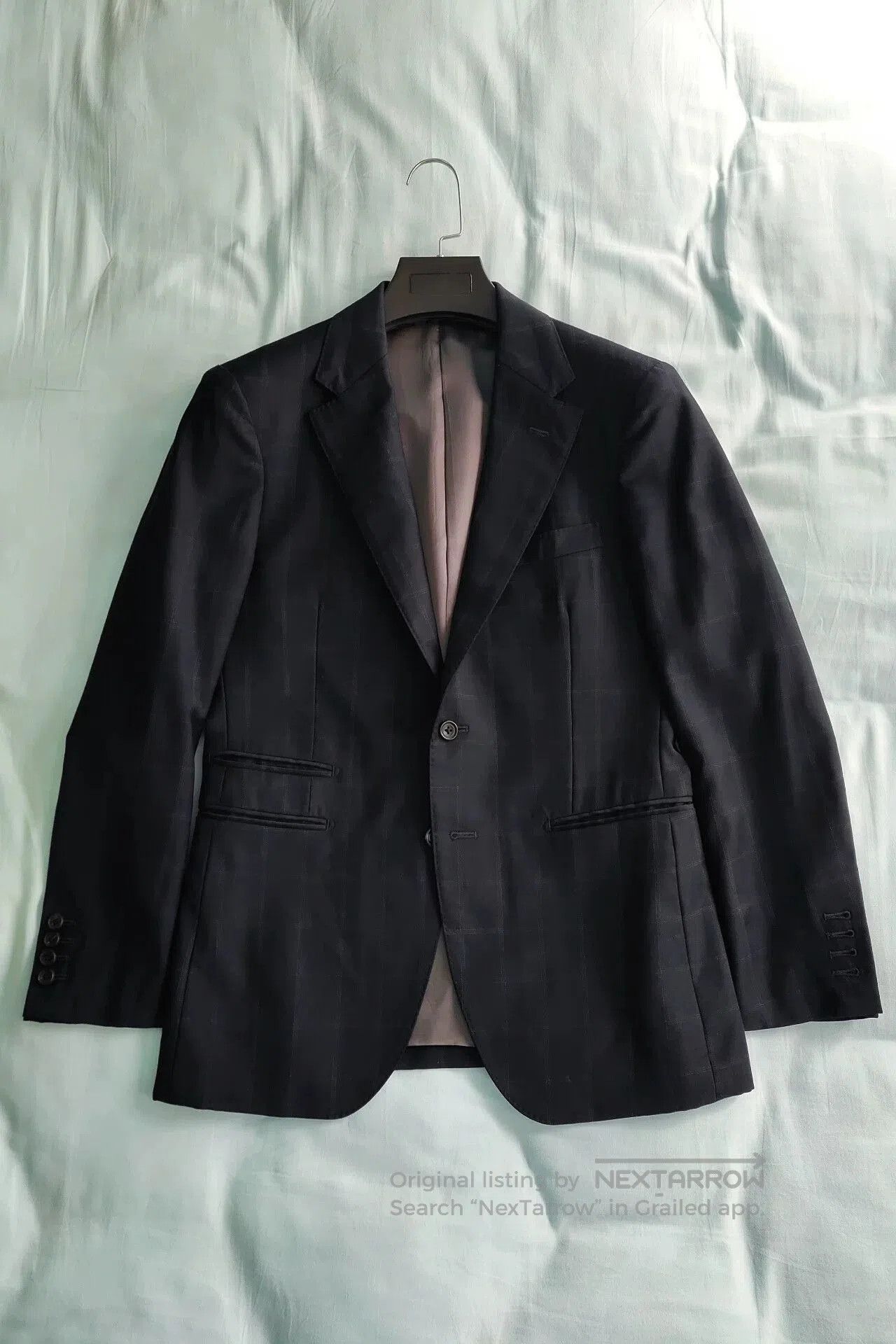 Taishi Nobukuni Custom Japanese Wool Suit by Wild Life Tailor. Size US M / EU 48-50 / 2 - 2 Thumbnail