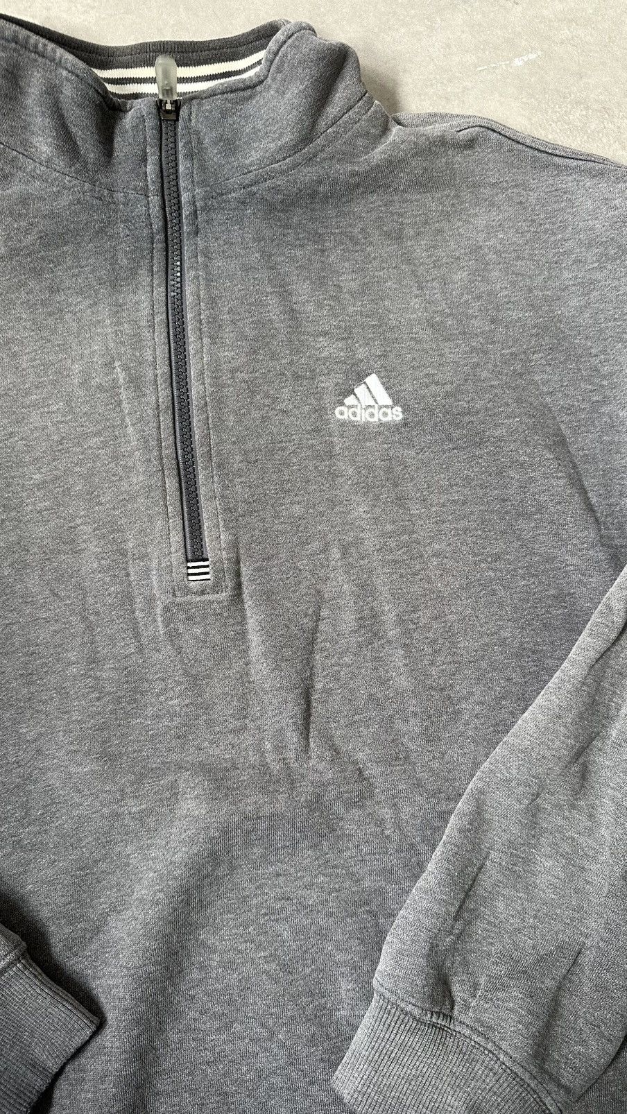 Adidas VINTAGE ADIDAS MIDZIPPER SWEATER Size US L / EU 52-54 / 3 - 2 Thumbnail