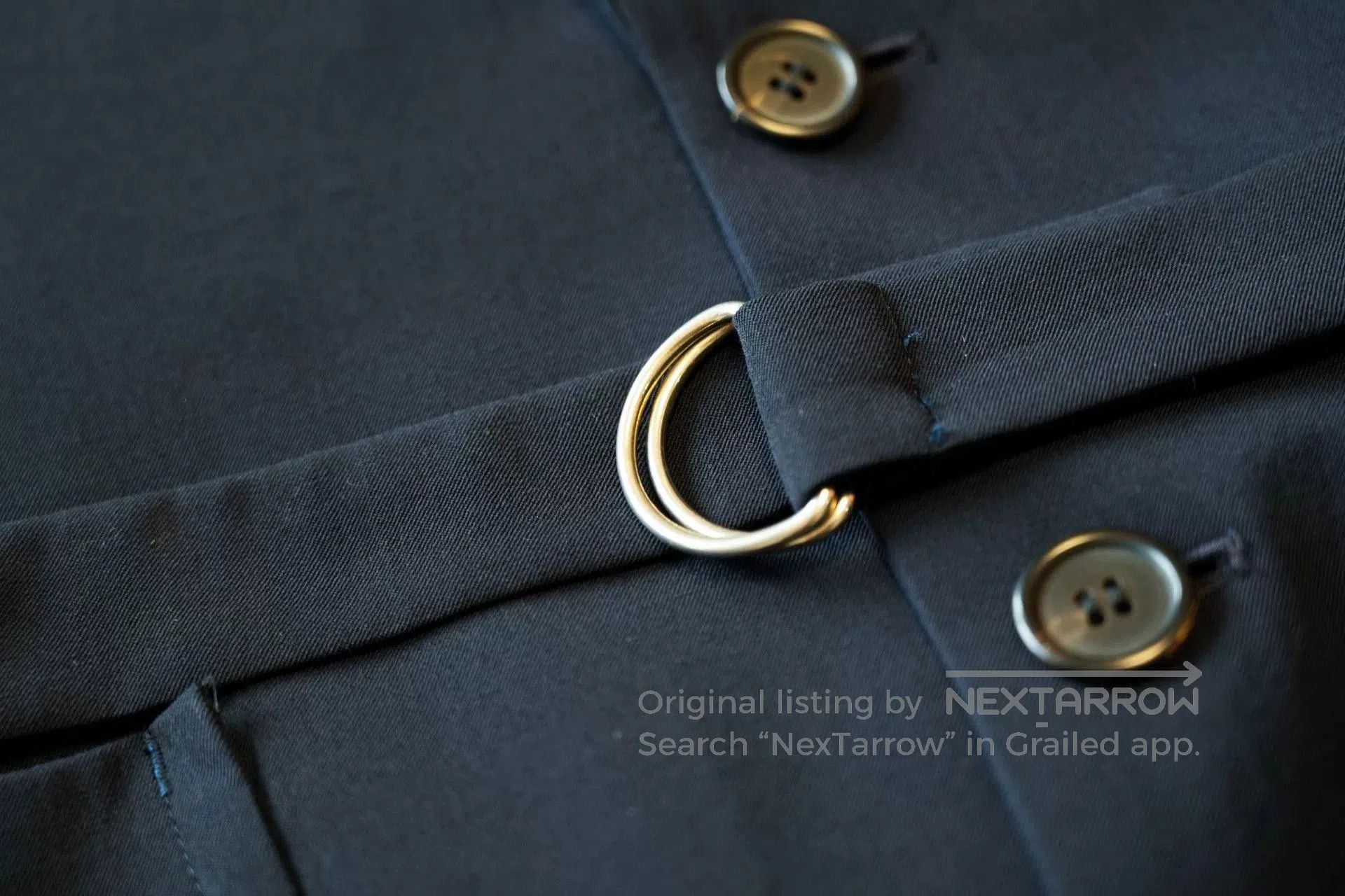 Yohji Yamamoto Yohji Yamamoto Wool Jacket Navy Blue. Size US M / EU 48-50 / 2 - 8 Thumbnail