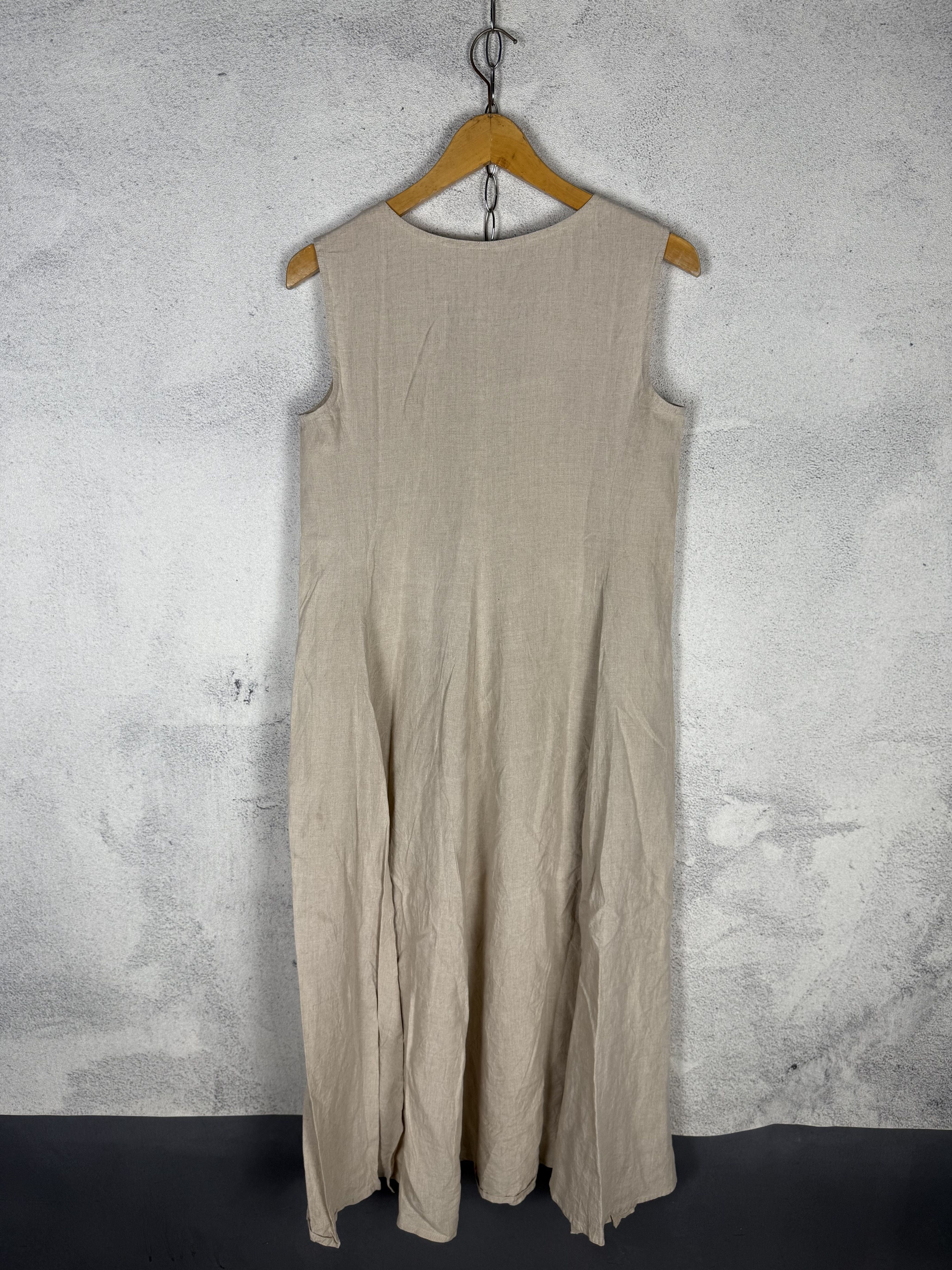 Max Mara Max Mara Linen Dress Size S / US 4 / IT 40 - 3 Thumbnail