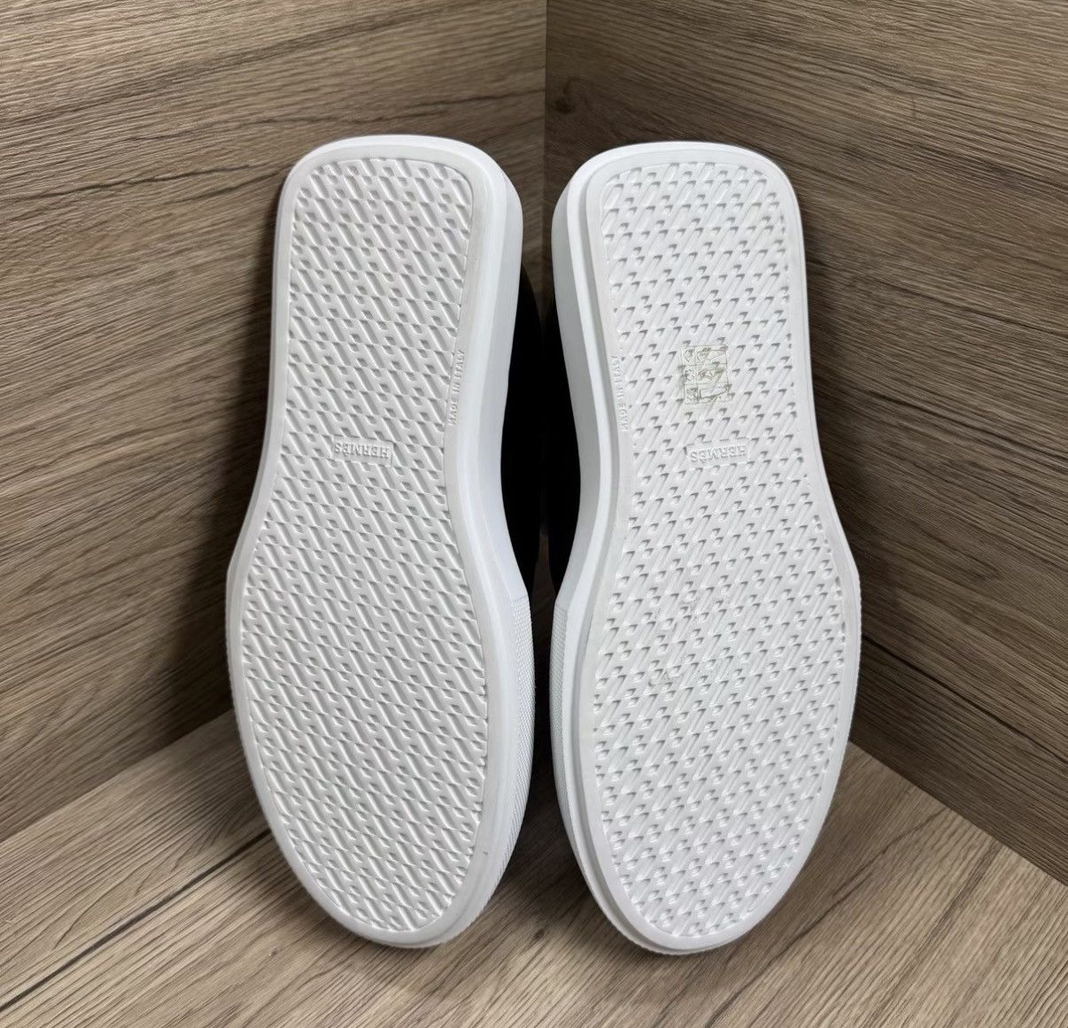Hermes Hermès Hiro Black and White Glossy Slip-on Shoes J41 Size US 8 / EU 41 - 6 Thumbnail