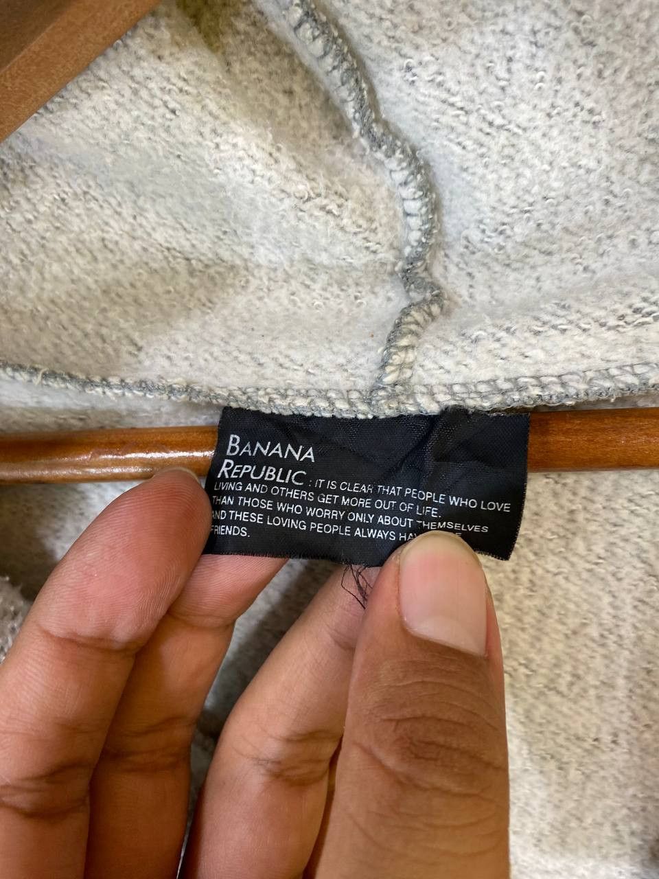 Banana Republic vintage banana republic embroided logo hoody nice design Size US XXL / EU 58 / 5 - 5 Thumbnail
