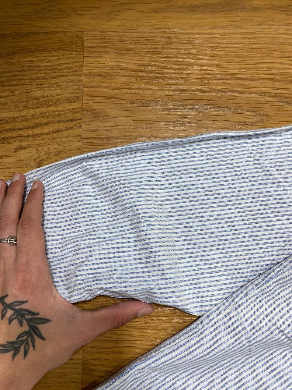 Polo Ralph Lauren × Ralph Lauren × Vintage Polo Ralph Lauren Vintage Mens Long Sleeve Striped Shirt Size US M / EU 48-50 / 2 - 9 Thumbnail