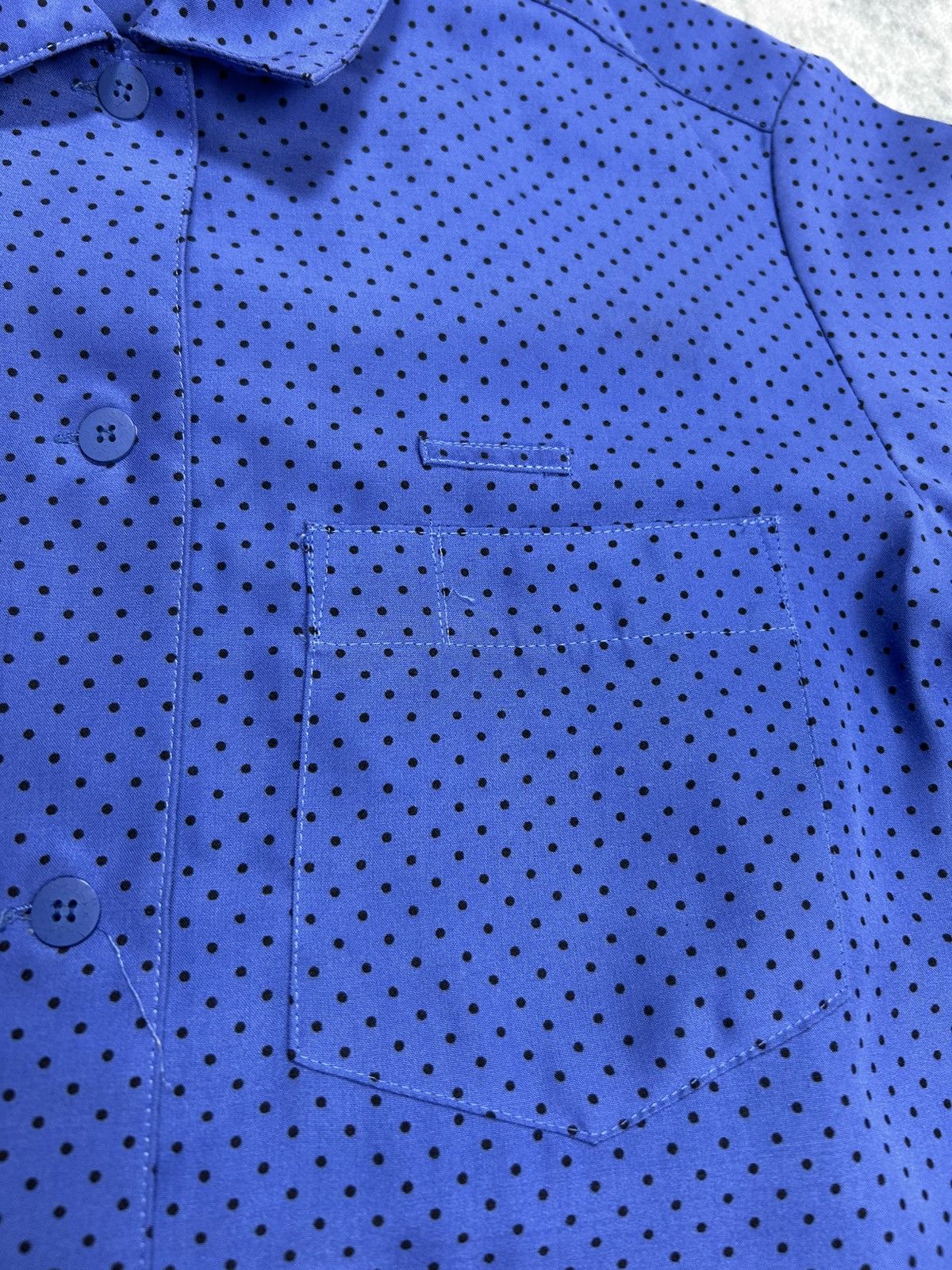 Issey Miyake Vintage 80’s Issey Miyake Blouse Shiseido Polkadot Size L / US 10 / IT 46 - 5 Thumbnail