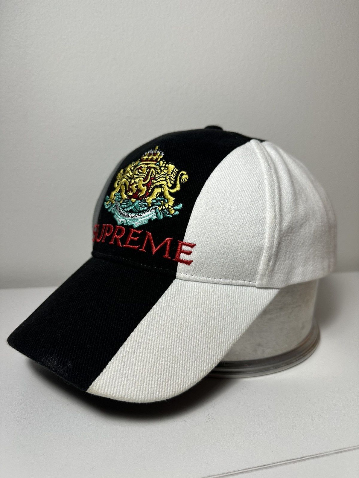 Supreme Supreme Crest 6-Panel Cap Hat Size ONE SIZE - 4 Thumbnail