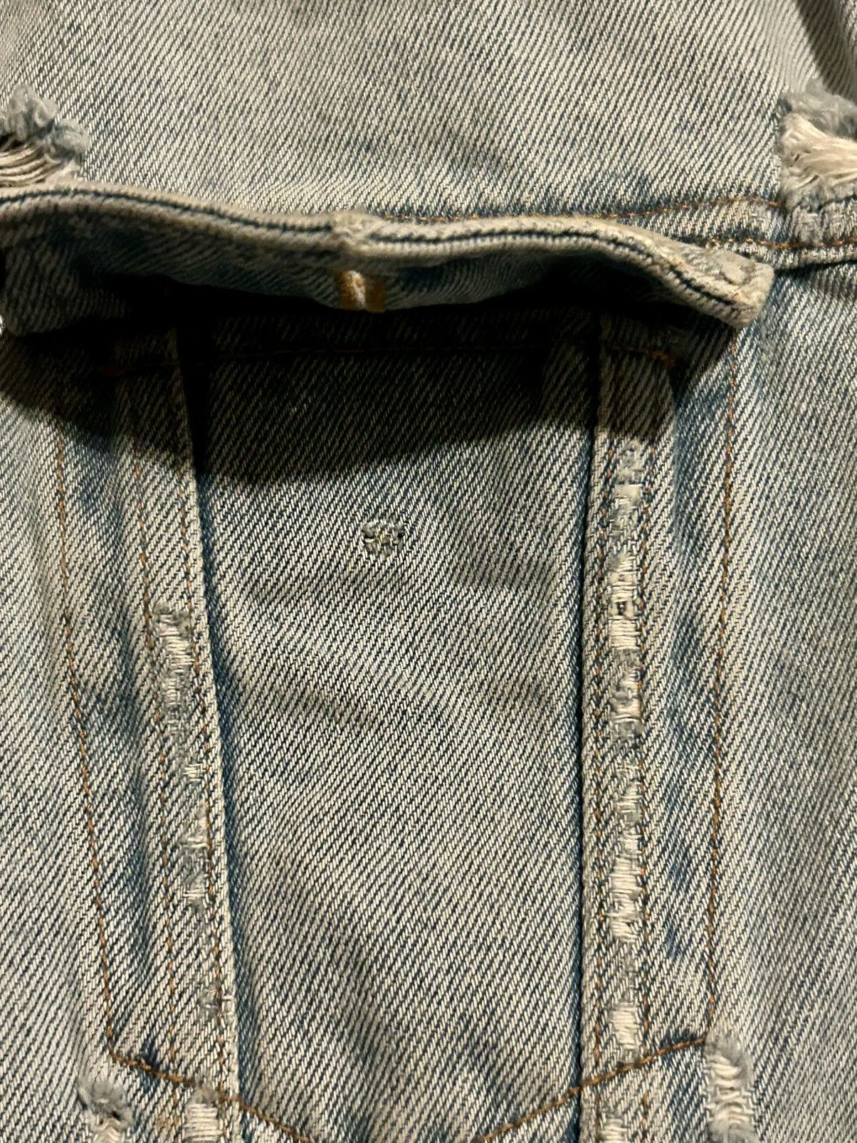 Off-White Off White Denim Distressed Light jean jacket Size S / US 4 / IT 40 - 5 Thumbnail