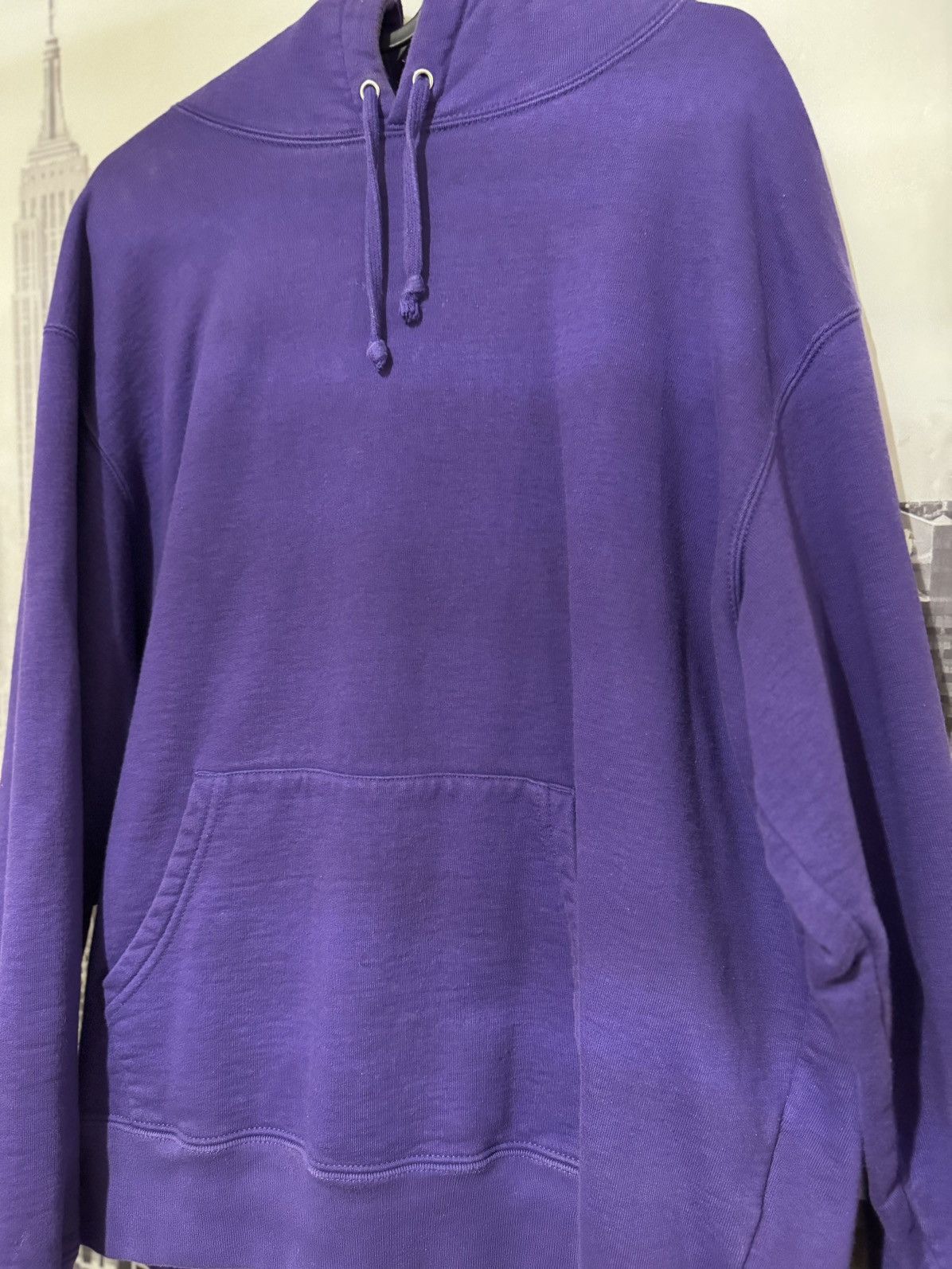 Supreme 🔥FW20 Supreme Rib Hoodie Sweatshirt Purple SZ Medium Size US M / EU 48-50 / 2 - 6 Thumbnail