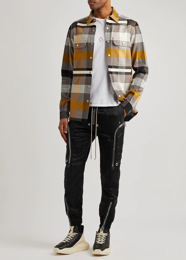 Rick Owens Rick Owens Zippered Drawstring Long Pants-2505 Size US 32 / EU 48 - 1 Thumbnail