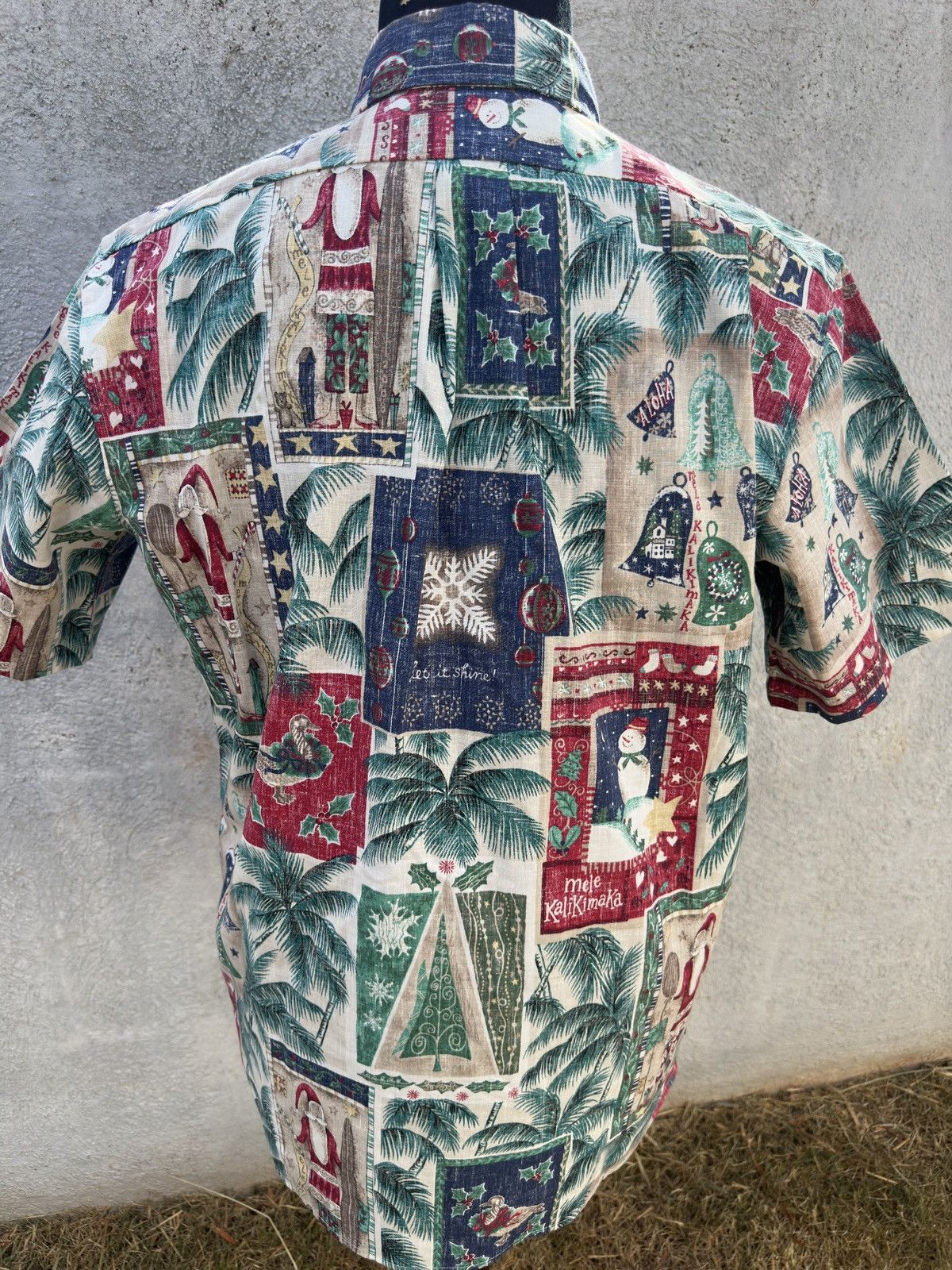 Reyn Spooner Reyn Spooner Vintage Mele Kalikimaka Christmas Shirt Men's M Size US M / EU 48-50 / 2 - 2 Thumbnail