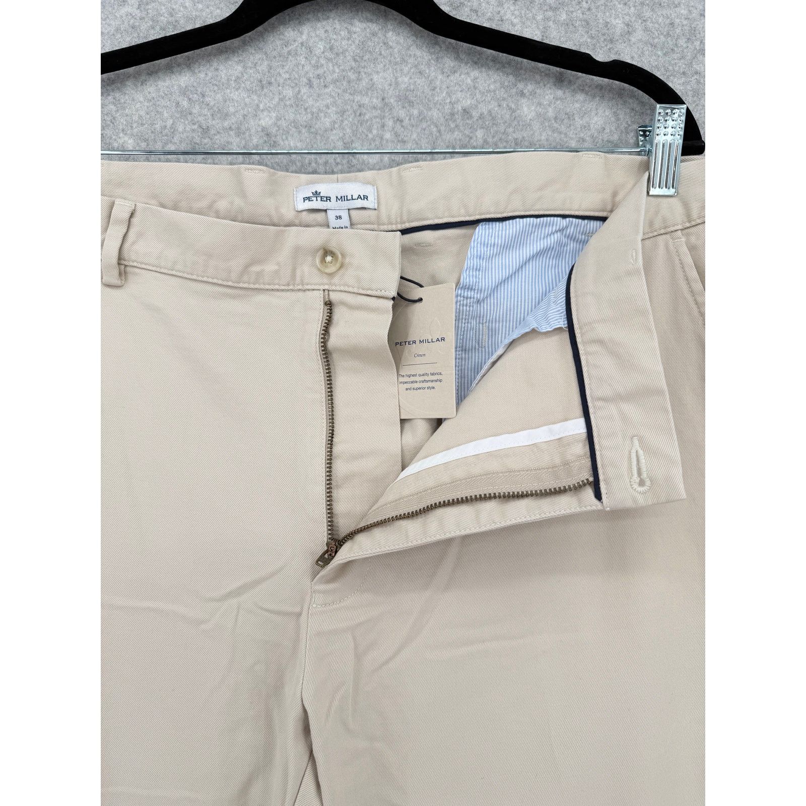 Peter Millar NWT Peter Millar Crown Pilot Twill Flat Front Trousers Size US 38 / EU 54 - 3 Thumbnail