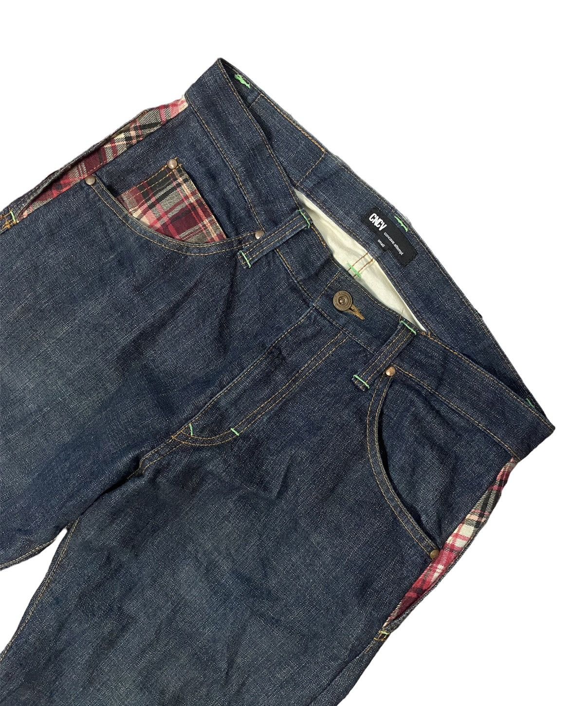 Hysteric Glamour Concave Attempt CNCV Denim Jeans Size US 32 / EU 48 - 6 Thumbnail