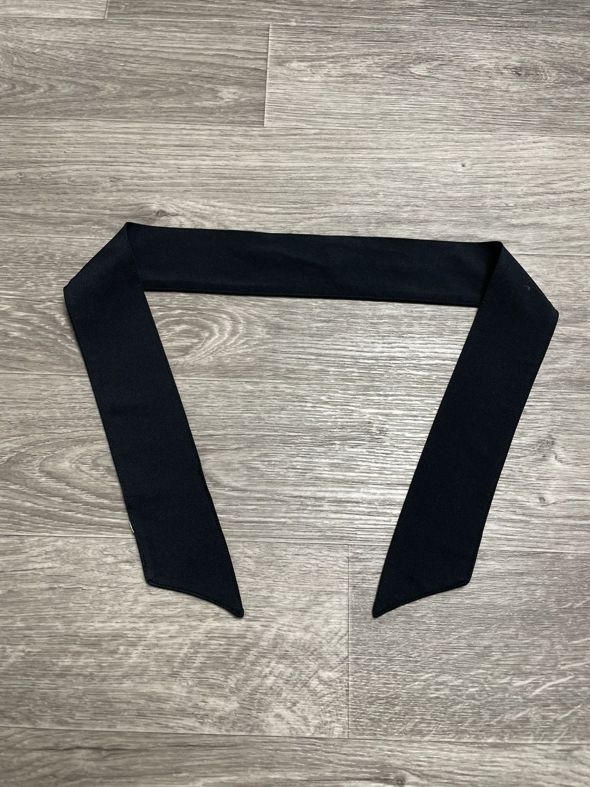Nike Nike Dri Fit Black Fabric Head Tie With White Swoosh Logo Size ONE SIZE - 6 Thumbnail
