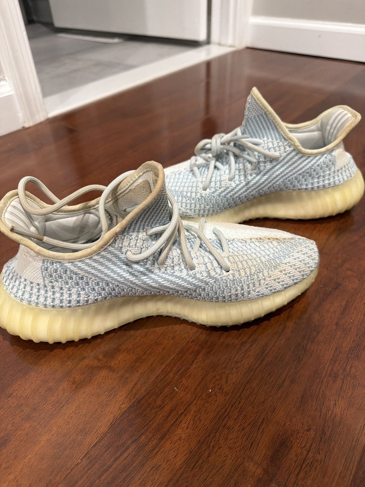 Yeezy Adidas Yeezy Boost 350 V2 'Cloud White Non-Reflective' Size US 8 / EU 41 - 6 Thumbnail