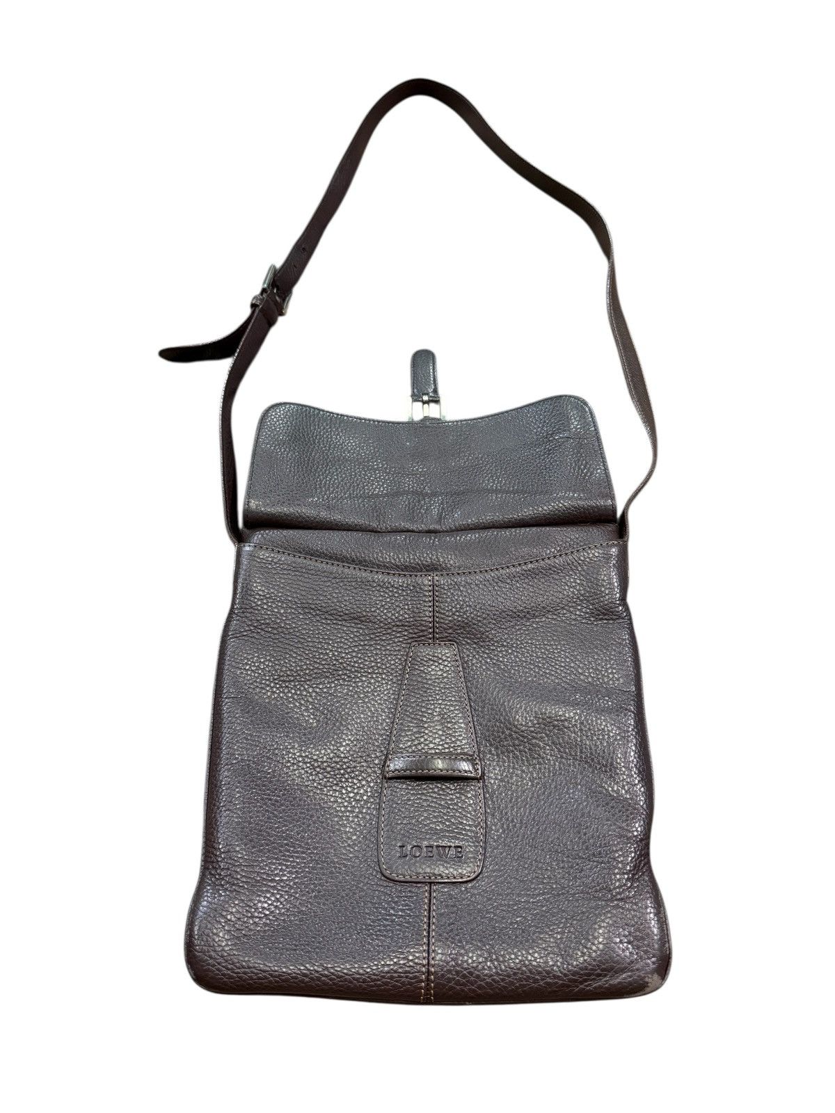 Loewe AUTHENTIC LOEWE LEATHER CROSSBODY BAG Size ONE SIZE - 9 Thumbnail