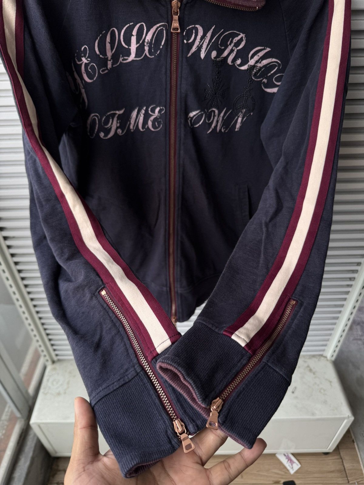 PPFM PPFM Punk Poem Riot Zipper Sweater Size US L / EU 52-54 / 3 - 5 Thumbnail