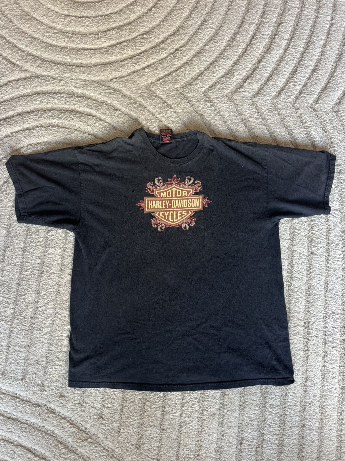 Harley Davidson Rare Harley Davidson Tee (with pink sparkles) Size US XL / EU 56 / 4 - 5 Thumbnail