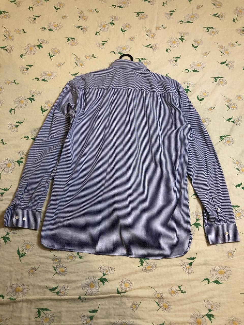 Burberry Burberry London Men's Long Sleeve Shirt Stripes Size US L / EU 52-54 / 3 - 18 Thumbnail