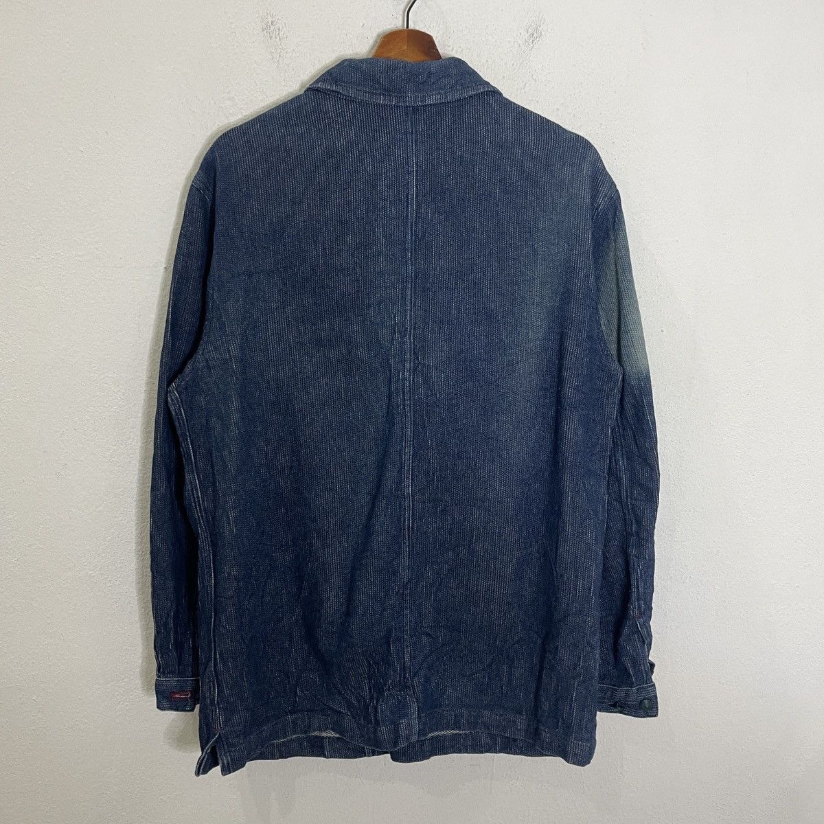 Japanese Brand Vintage Polo Faded Denim Jacket Size US L / EU 52-54 / 3 - 7 Thumbnail