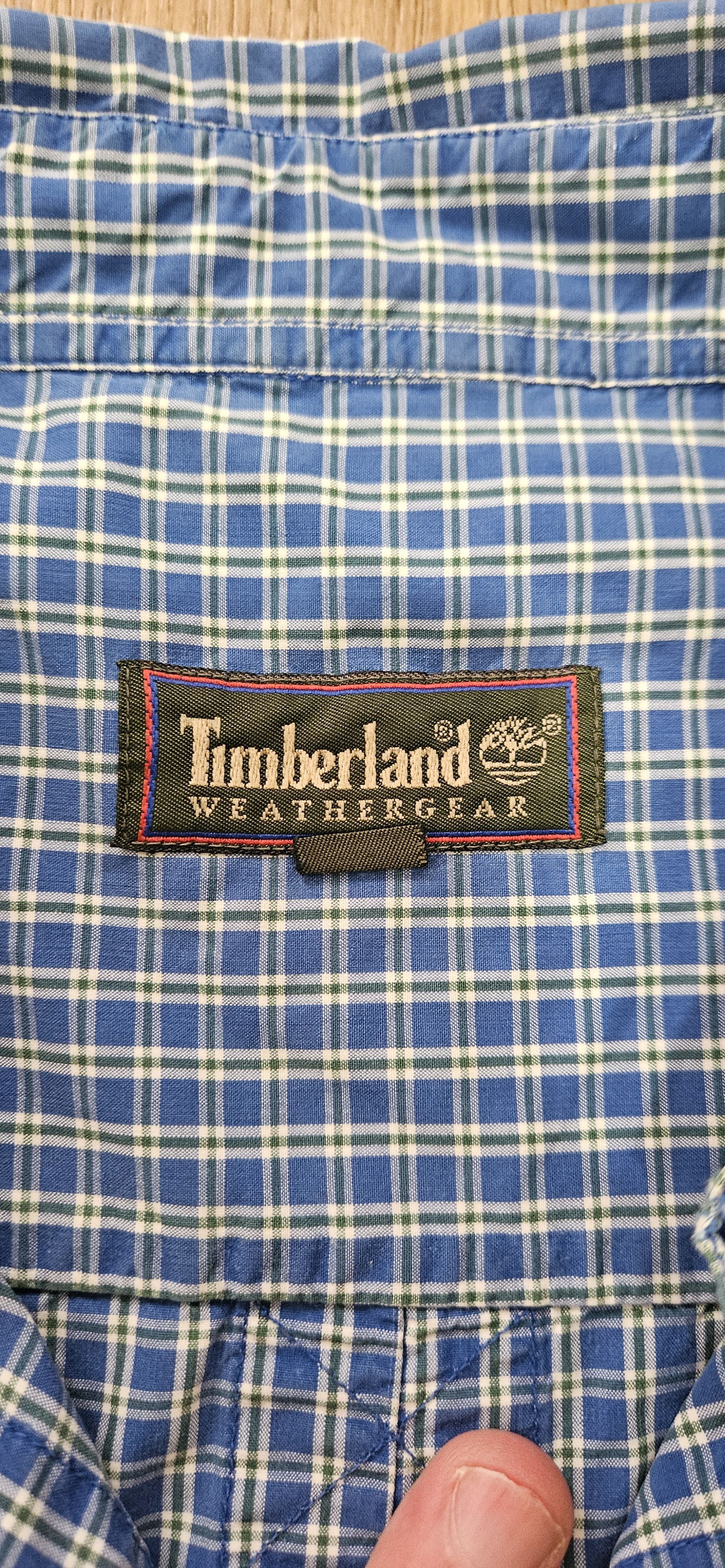 Timberland Vintage Timberland Shirt Mens Large Blue Cotton Long Sleeve Size US L / EU 52-54 / 3 - 2 Thumbnail