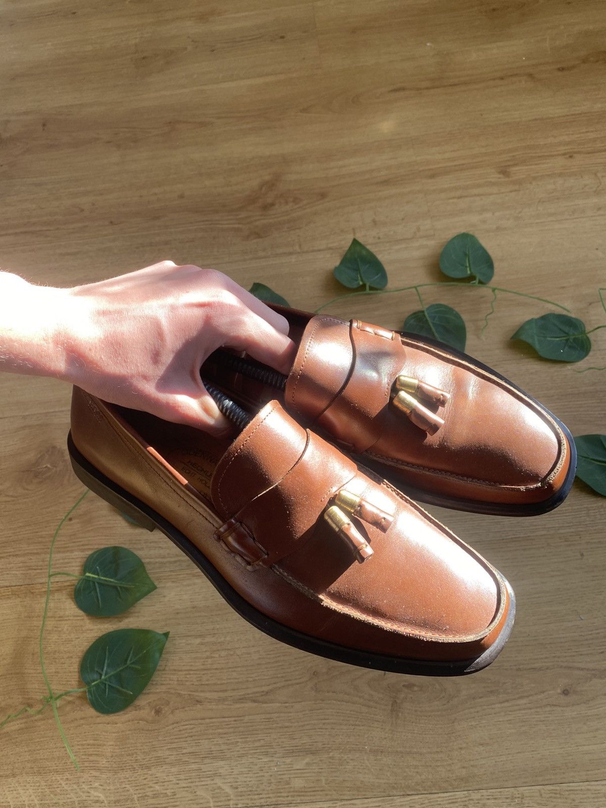 Hugo Boss Hugo Boss Classic Tassel Loafers Size US 7.5 / EU 40-41 - 6 Thumbnail