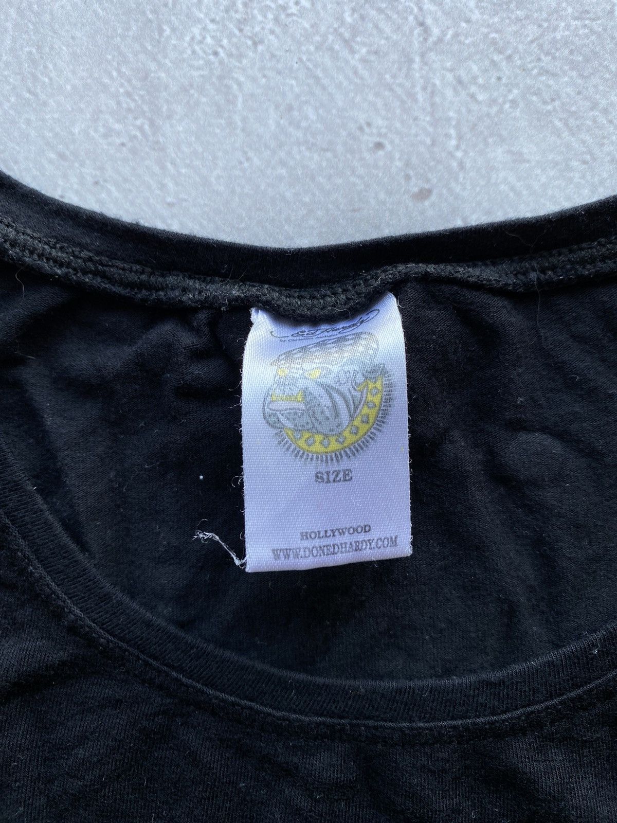 Ed Hardy × Vintage Vintage Y2K Ed Hardy Made In USA Longsleeve T Shirt Big Logo Size US L / EU 52-54 / 3 - 8 Thumbnail