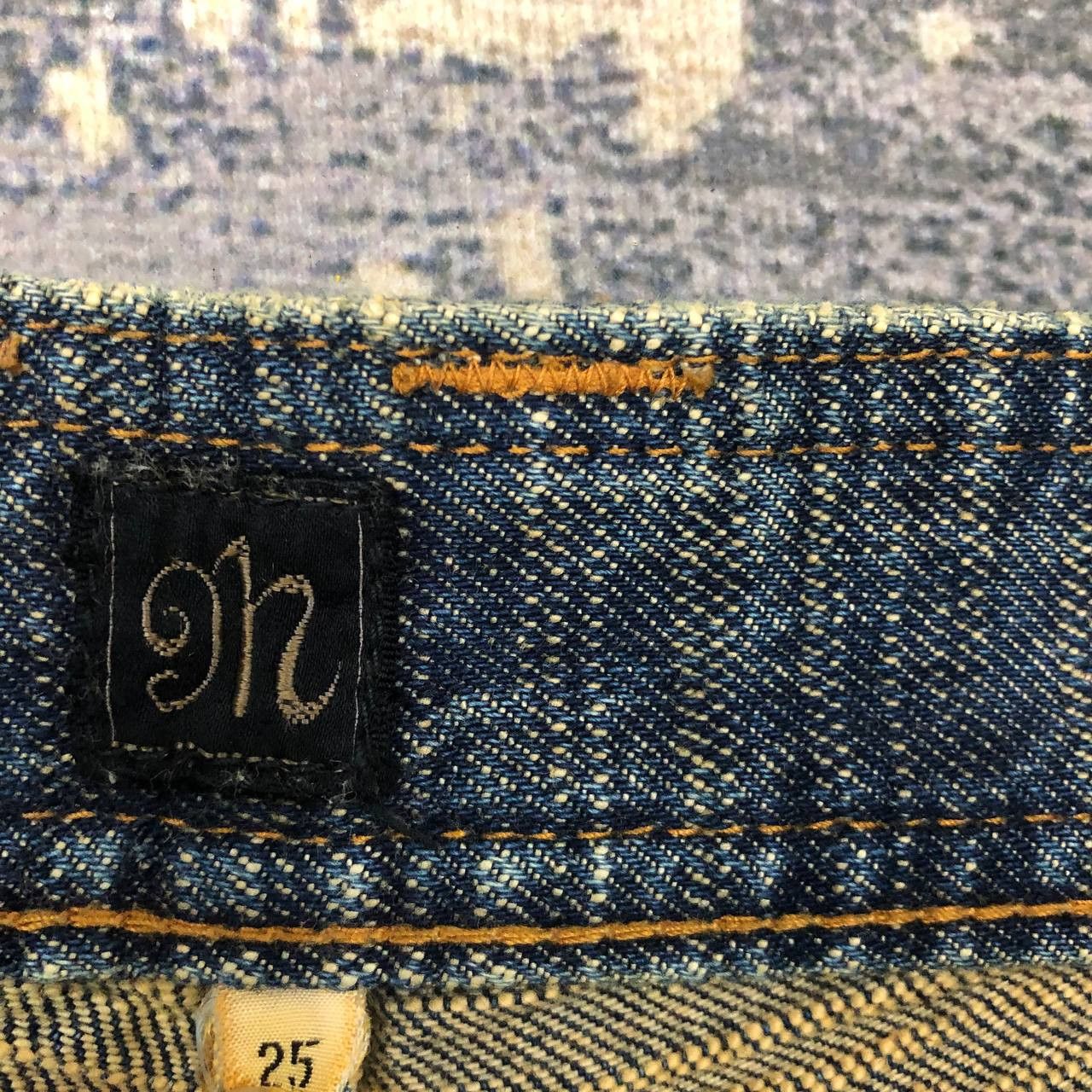 Japanese Brand P164 JAPAN 9h FLARED RIPPED JEANS Size US 31 - 5 Thumbnail