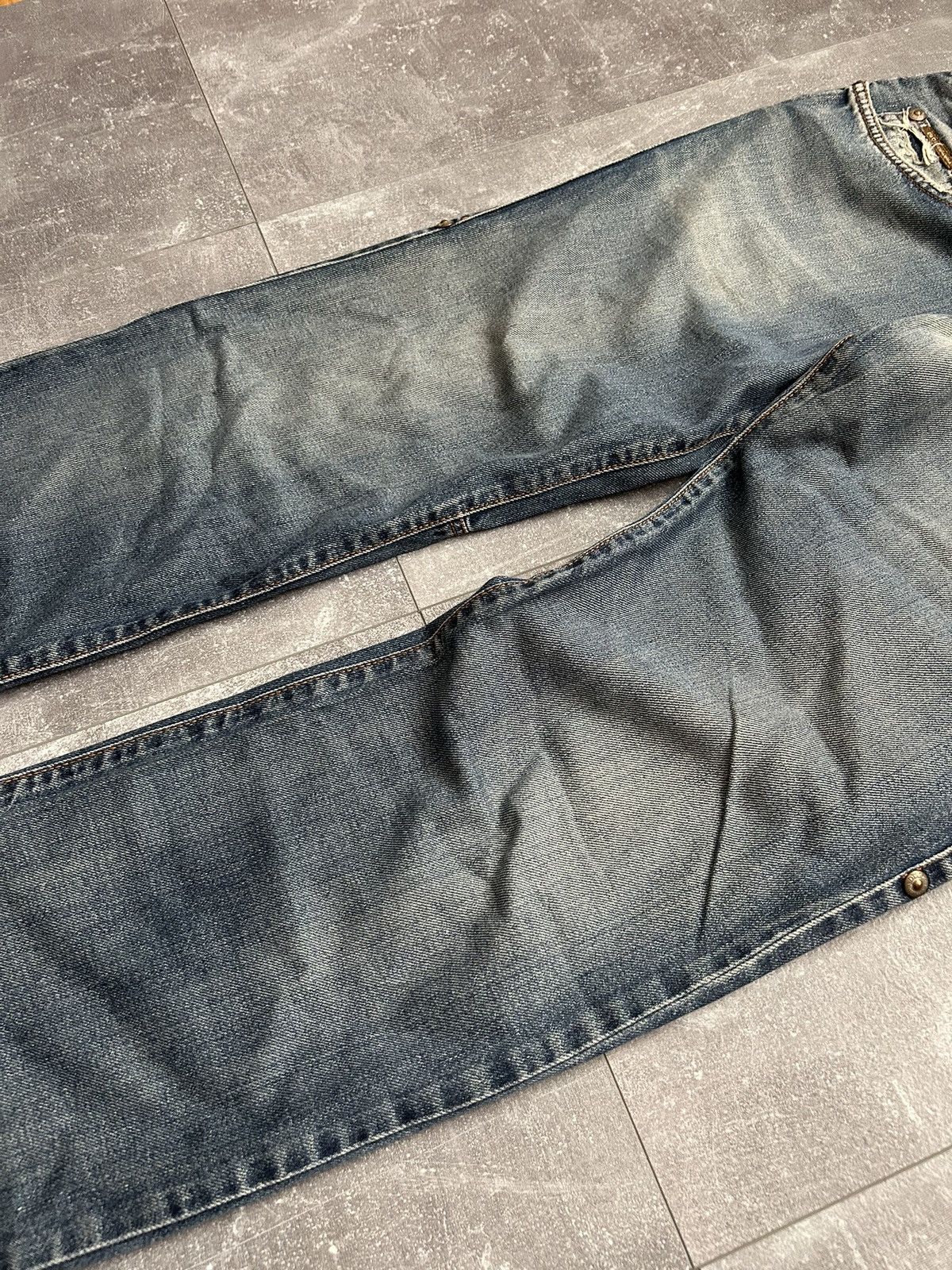 Dolce & Gabbana Vintage Faded Distressed Low Rise Dolce & Gabbana Pants Size US 30 / EU 46 - 5 Thumbnail