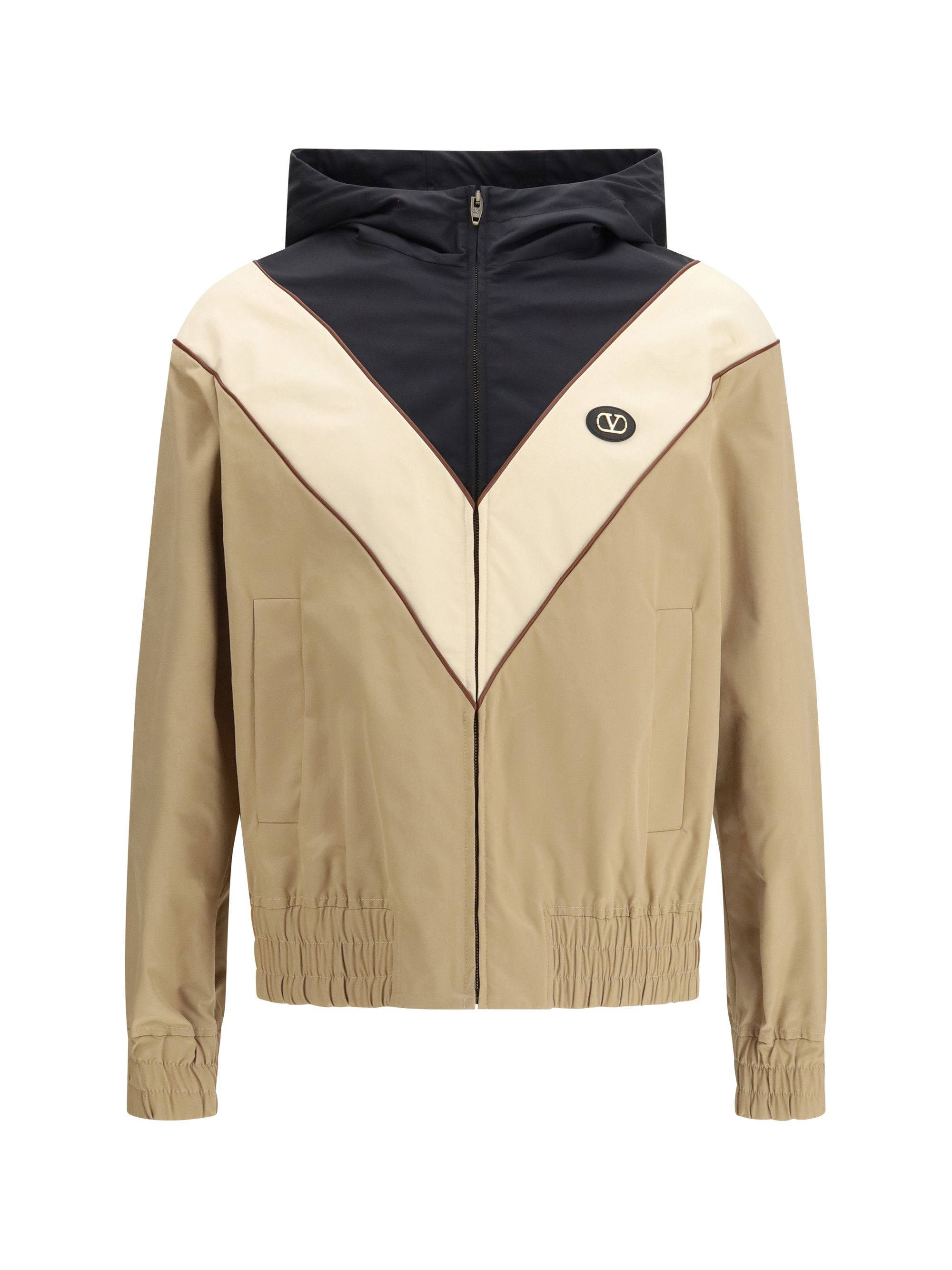 Valentino Nylon hooded windbreaker Jacket Size US M / EU 48-50 / 2 - 1 Thumbnail