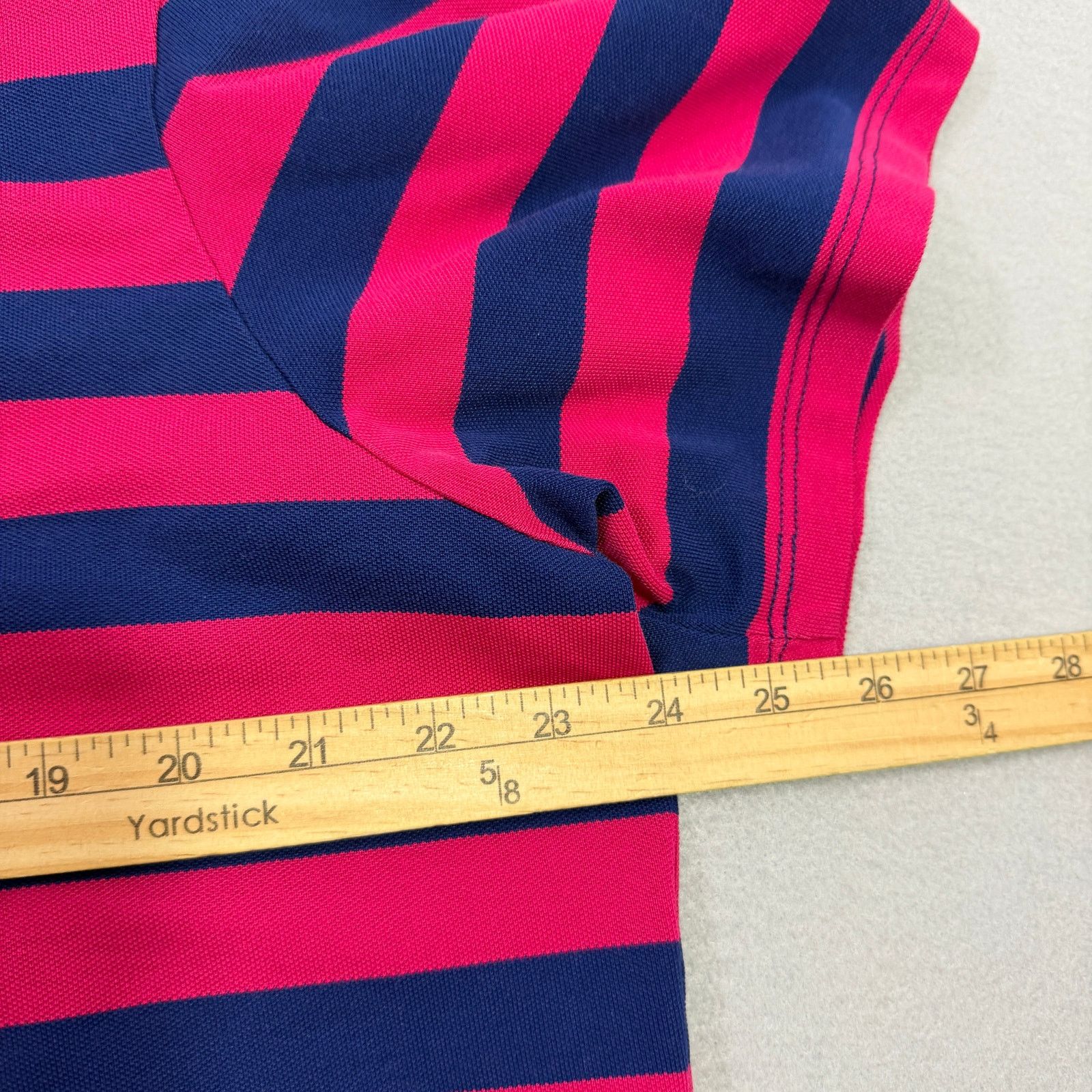 Other Greyson Polo Shirt Men's XL Pink Blue Striped Collared Size US XL / EU 56 / 4 - 9 Thumbnail