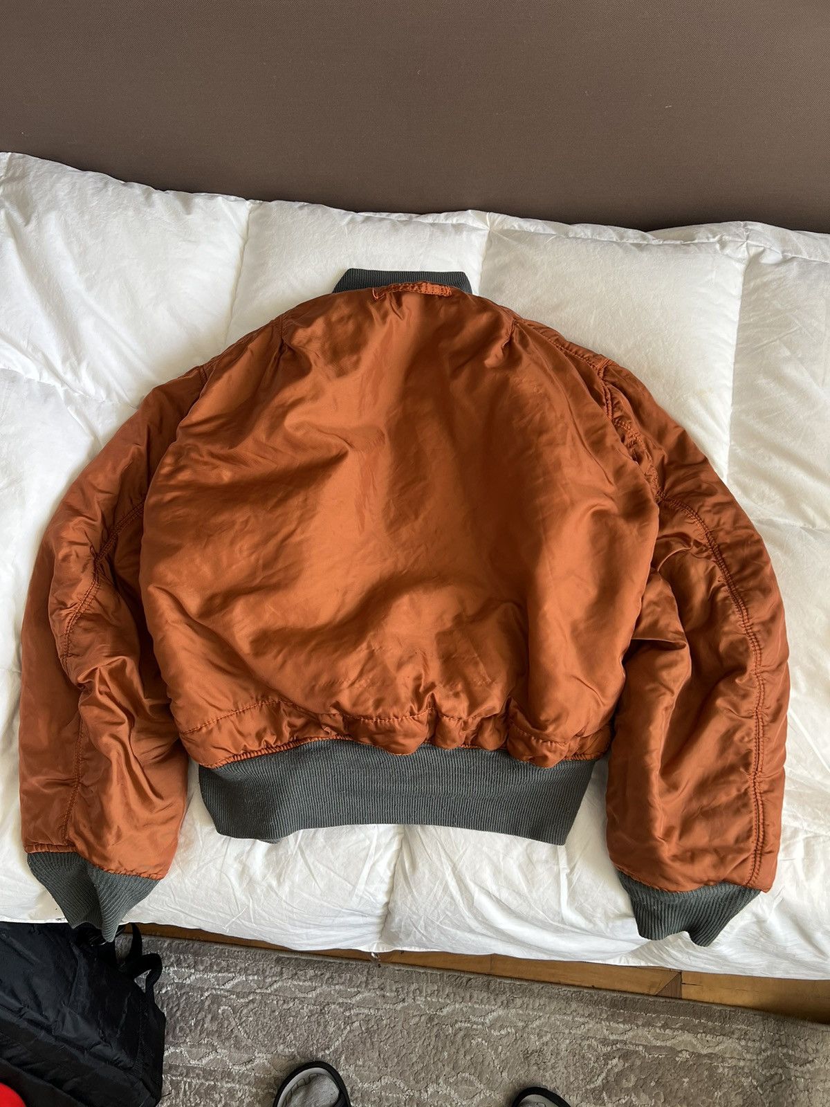 Other Vintage ALPHA Made In Usa USAF MA-1 Bomber Jacket Size US M / EU 48-50 / 2 - 18 Thumbnail