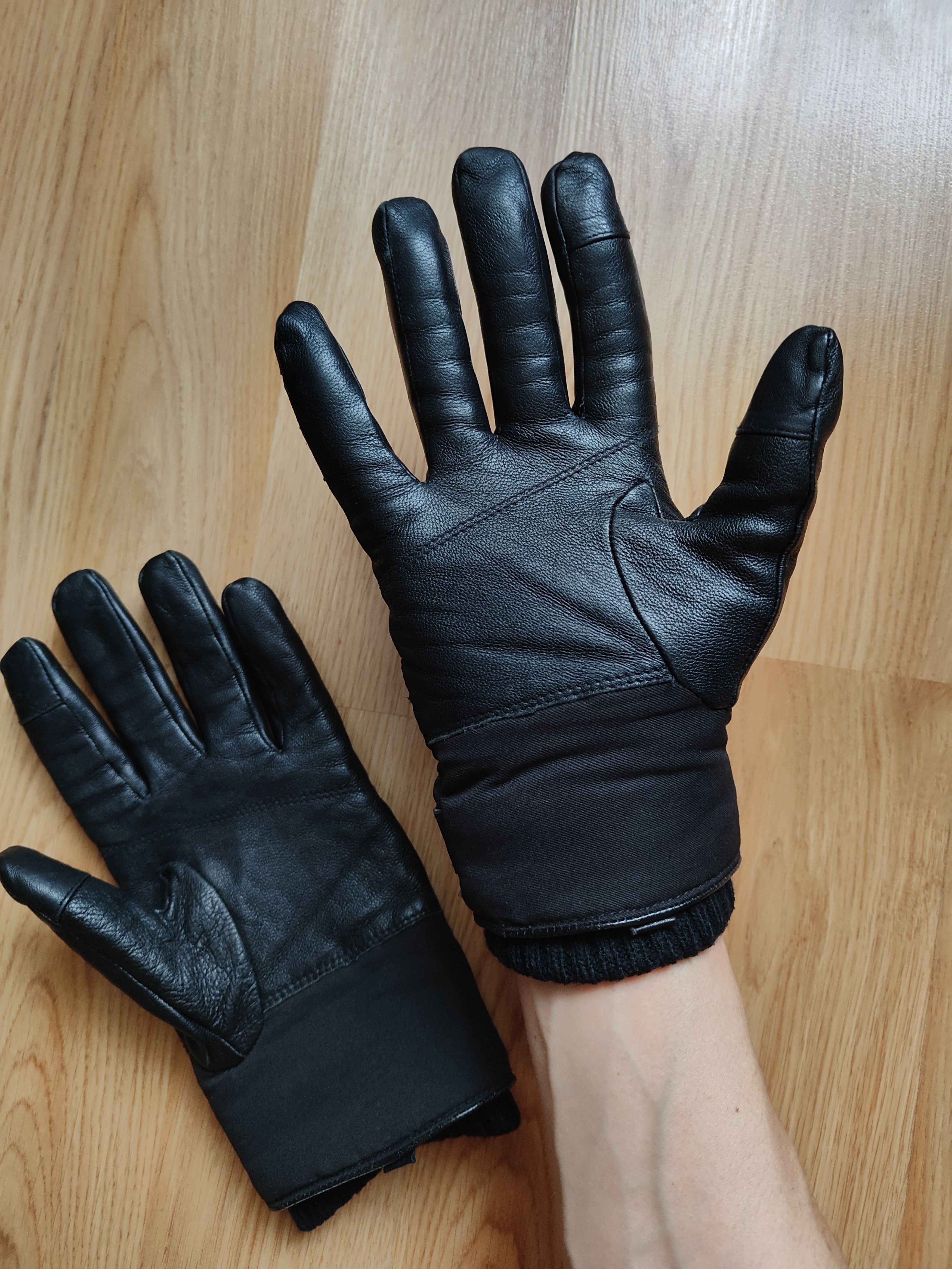 NEXT Leather Gloves Next Men's Gloves S-M Size ONE SIZE - 5 Thumbnail