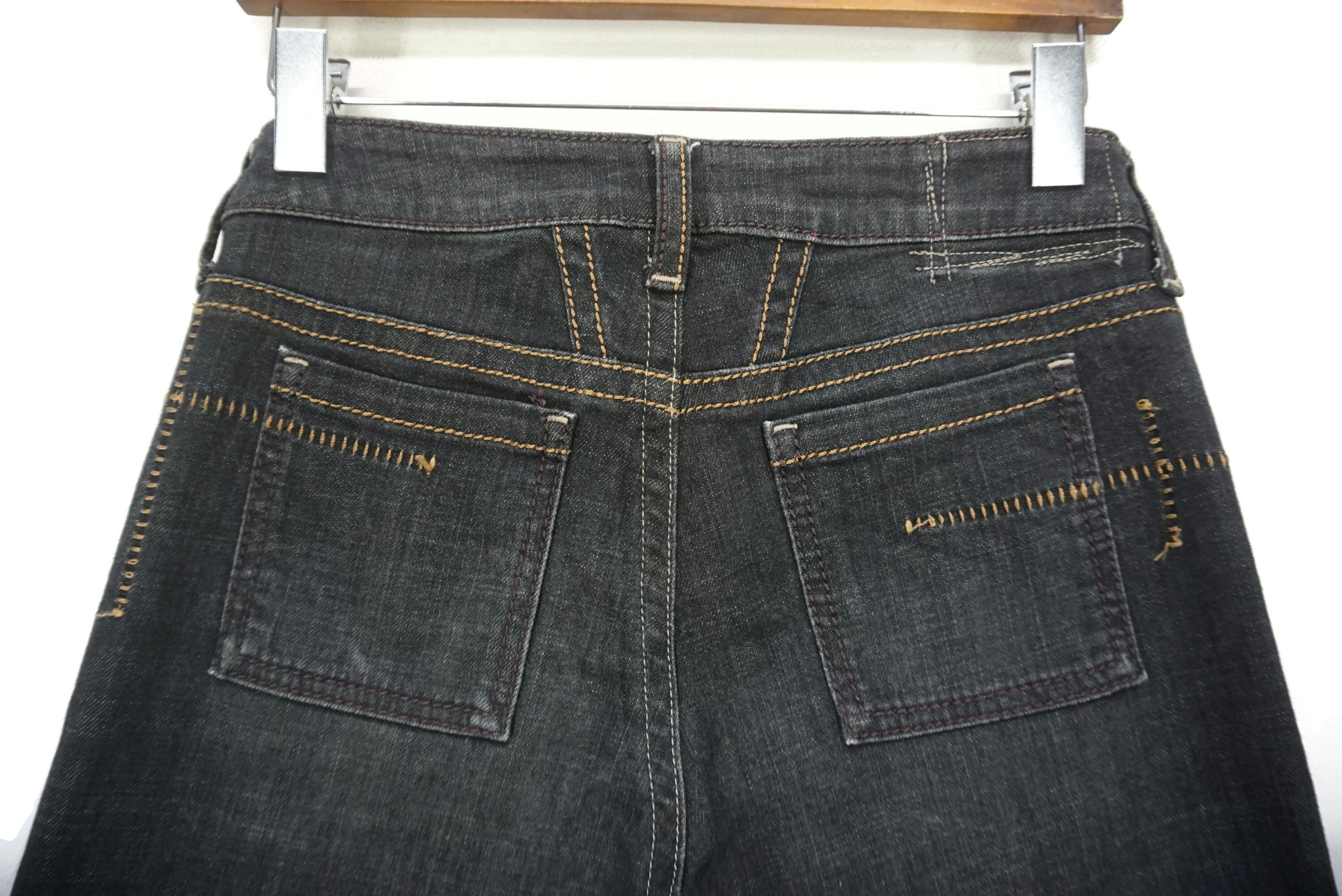 Marithe + Francois Girbaud Marithé et François Girbaud Jeans fit W31xL25.5 Cropped Size 25" / US 0 / IT 36 - 6 Thumbnail