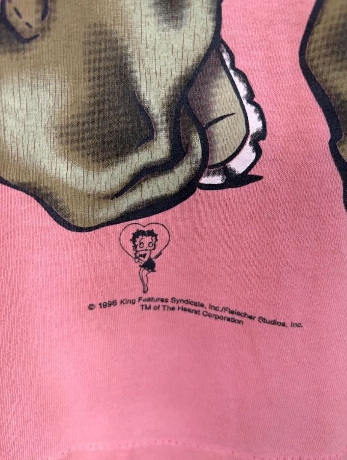 Vintage Vintage 90’s Betty Boop T-shirt Size US M / EU 48-50 / 2 - 4 Thumbnail