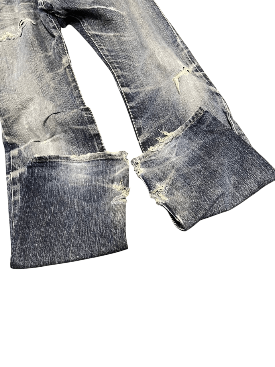 Japanese Brand Takeo Kikuchi Distressed Denim Size US 31 - 6 Thumbnail