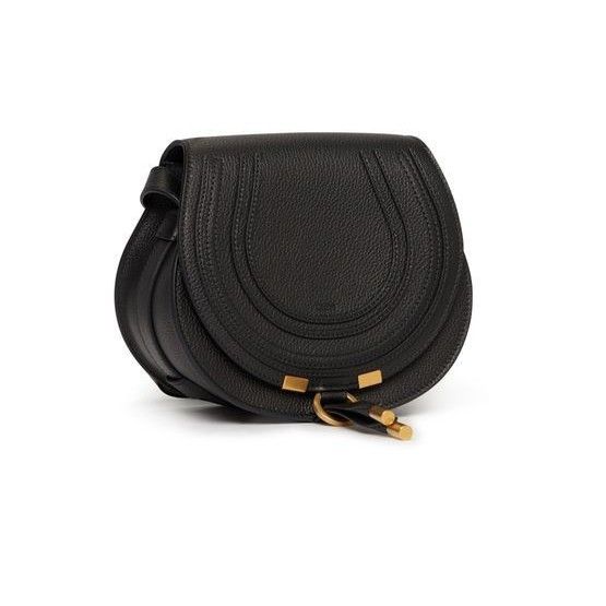 Chloe Chloe Small Black Grained Leather Shoulder Bag New & Authent Size ONE SIZE - 2 Thumbnail
