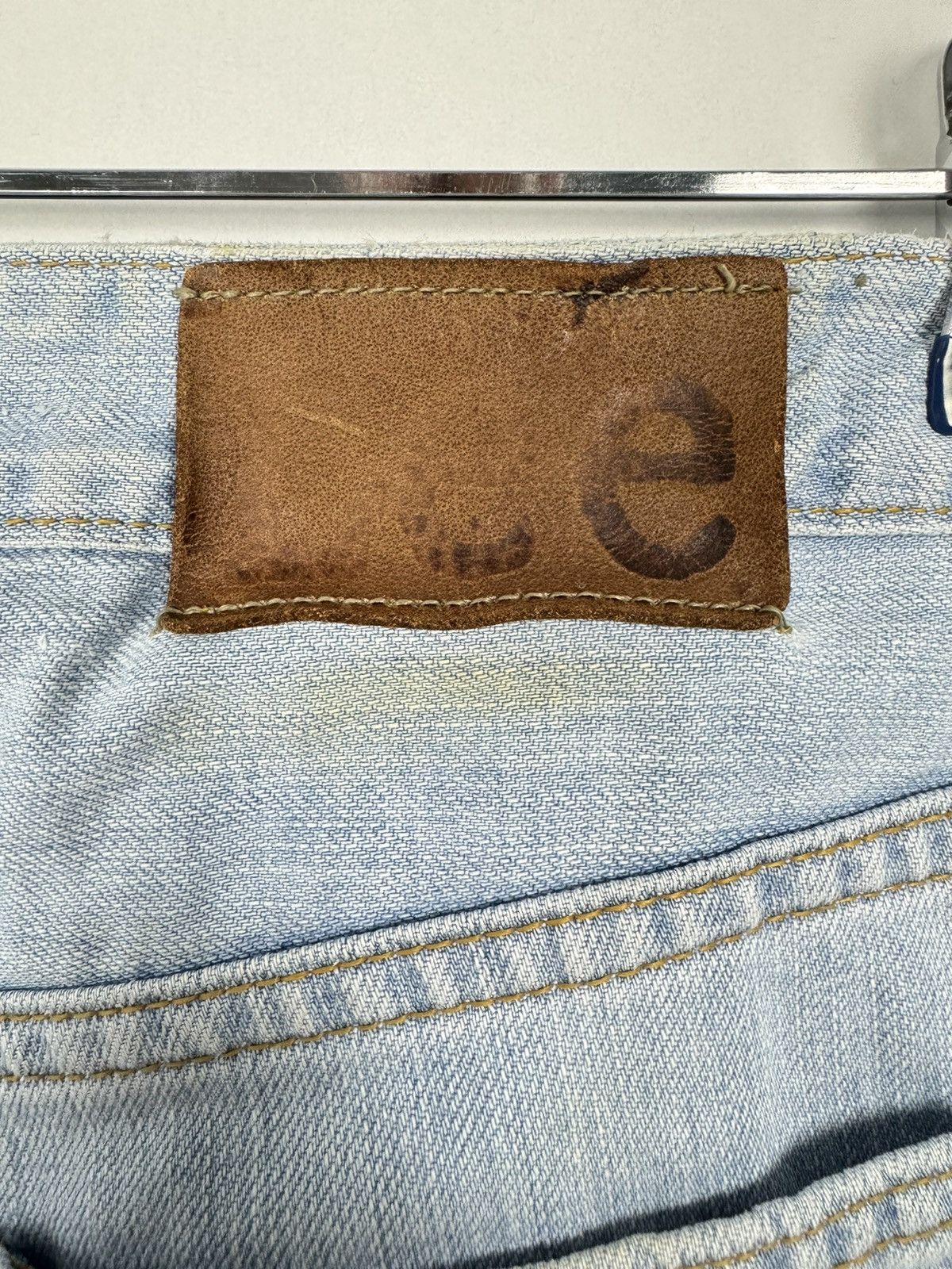 Lee Vintage Y2K 00s Lee Felton Flare Light Wash Denim Jeans Size US 29 - 12 Thumbnail