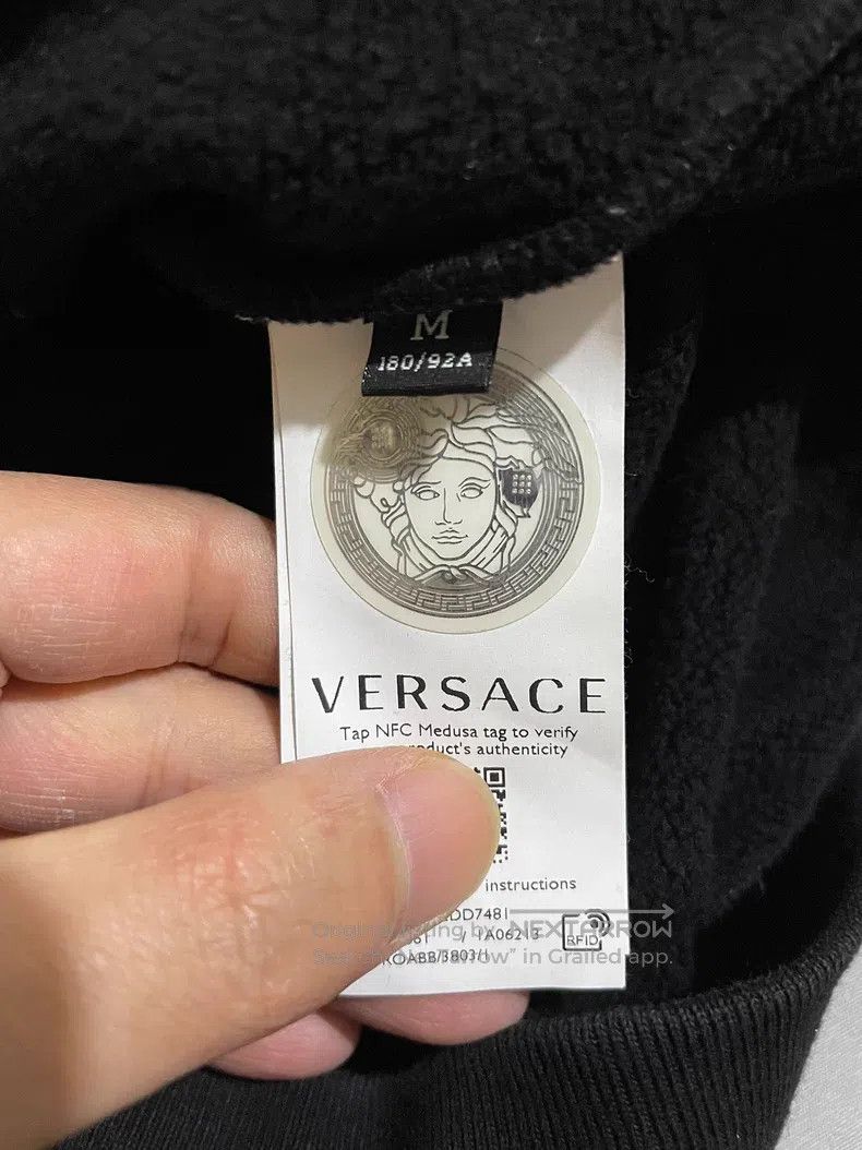 Versace Versace Embroidered sweatshirt Size US M / EU 48-50 / 2 - 7 Thumbnail