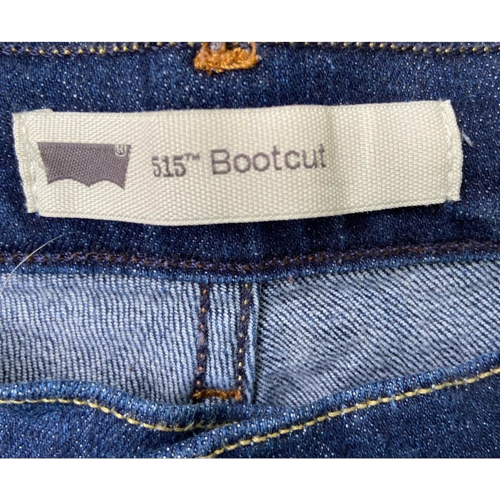 Levi's Levis Womens Size 10 Cotton Bootcut Denim Jeans w Pockets Size 32" / US 10 / IT 46 - 5 Thumbnail