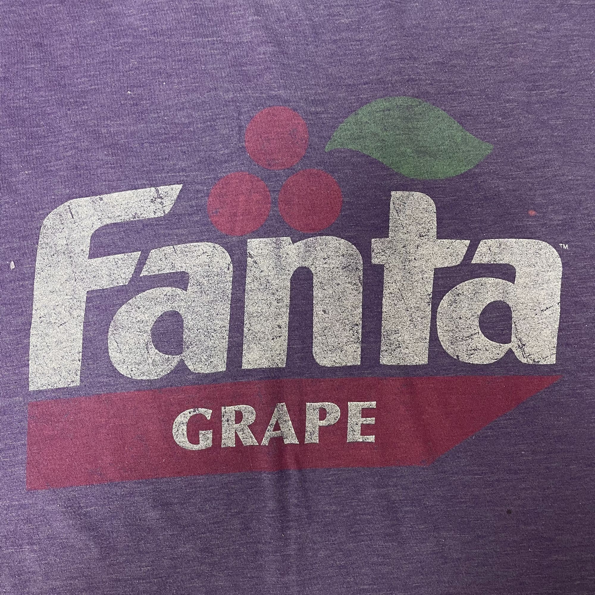 Coca Cola Vtg Coca Cola Purple GRAPE FANTA Ultra SOFT Soda Pop Shirt Size US XL / EU 56 / 4 - 2 Thumbnail