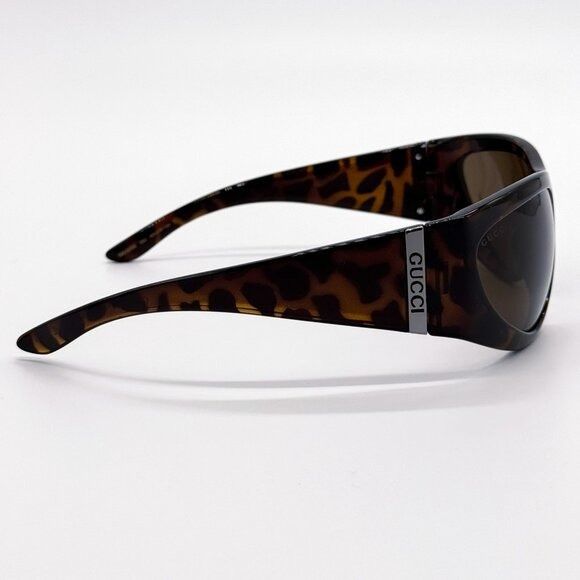Gucci NEW GUCCI SUNGLASSES GG1575S 002 HAVANA UNISEX EYEWEAR Size ONE SIZE - 5 Thumbnail