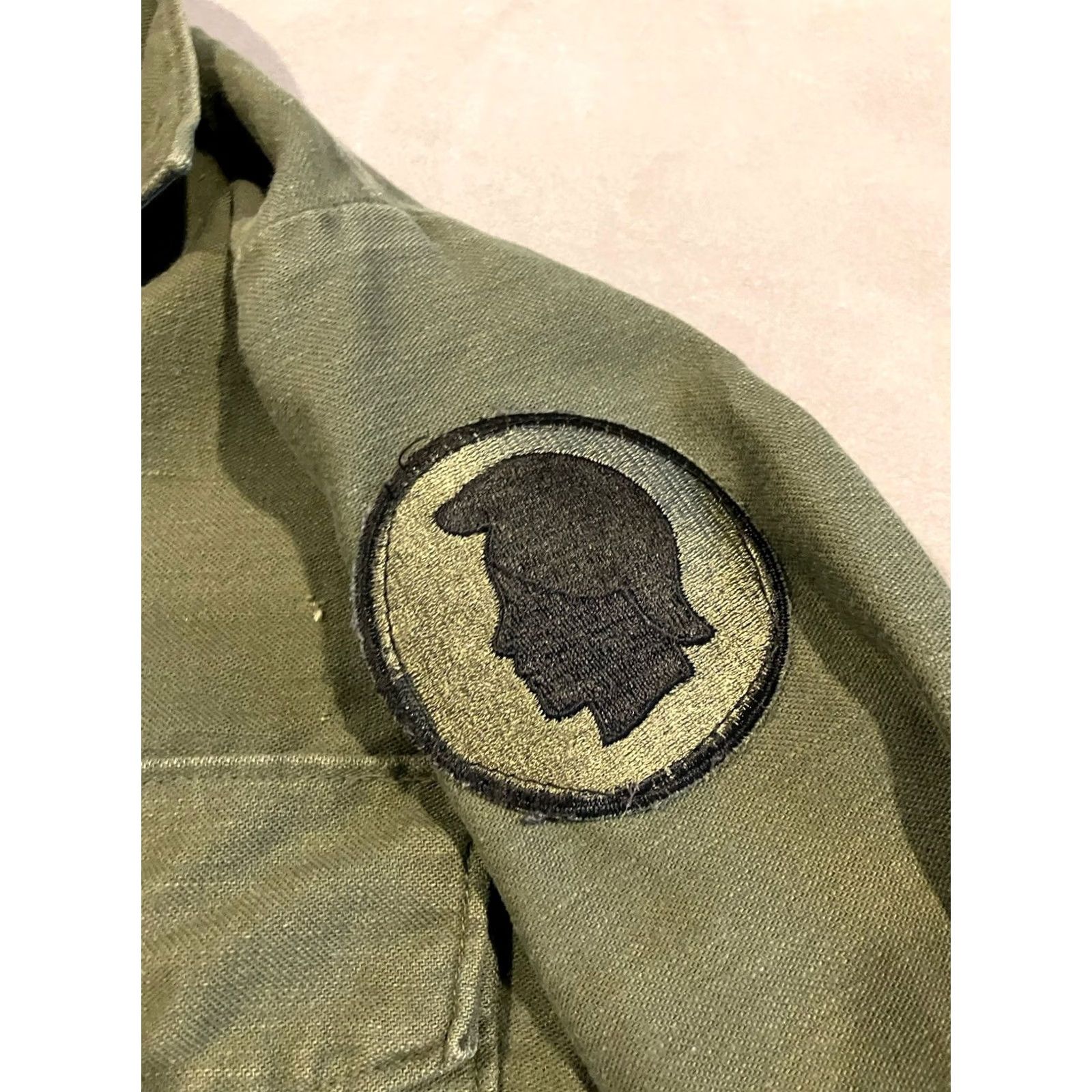 Vintage VINTAGE Jac Vanek Army Long Sleeve Button Down Jacket M Women Green I HATE EVERYBODY Cotton Military Style S/M Size S / US 4 / IT 40 - 2 Thumbnail