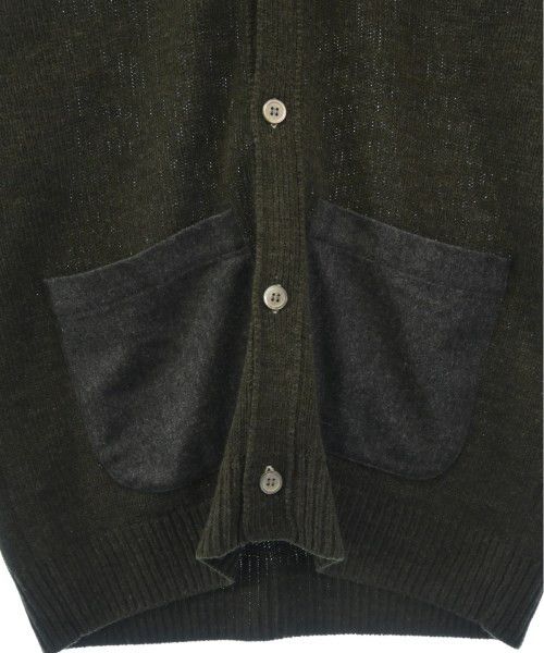 Comme des Garcons SHIRT Sweater cardigan patch pocket plain button up acrylic Brown Size US XL / EU 56 / 4 - 4 Thumbnail