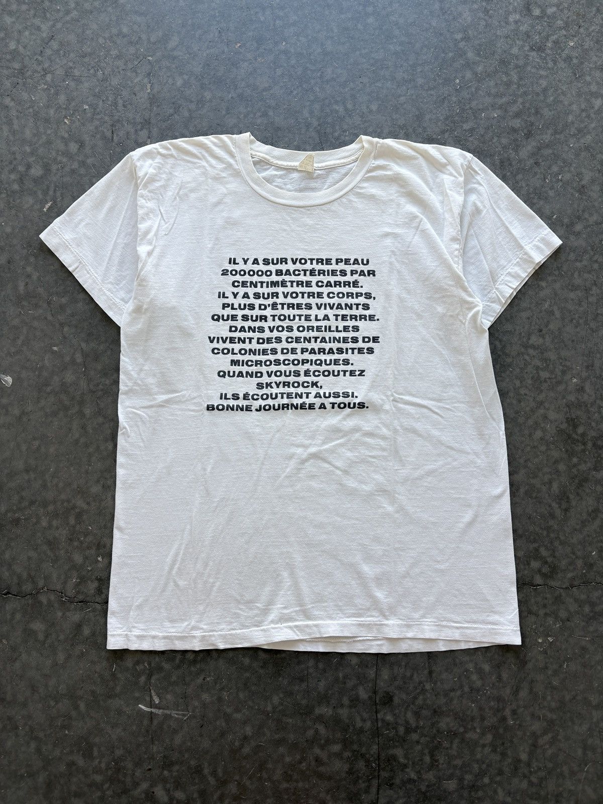 Vintage Vintage 90s Skyrock Promo Shirt Avant Garde Grunge Size US L / EU 52-54 / 3 - 1 Thumbnail