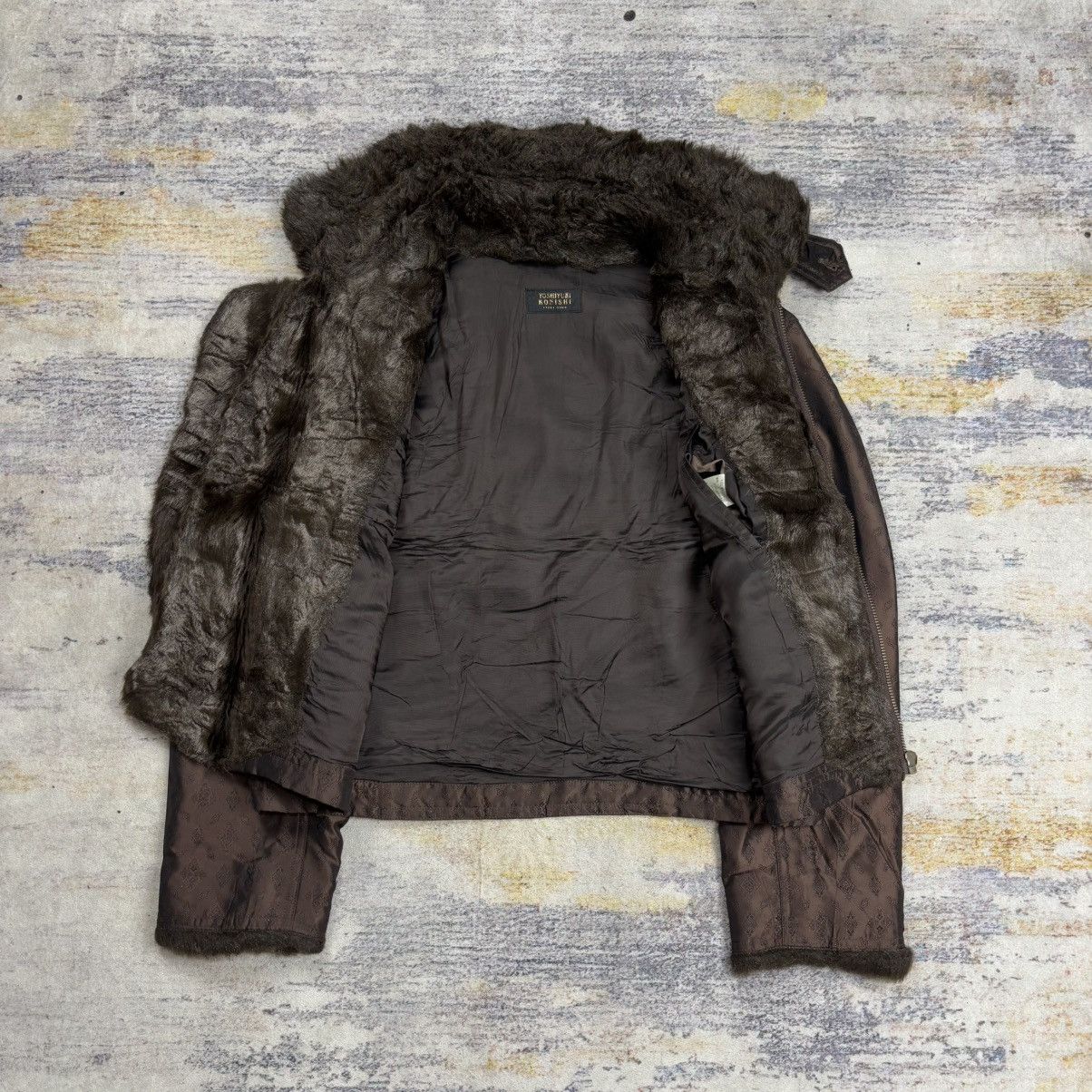Yoshiyuki Konishi Vintage Yoshiyuki konishi trim fur multi pocket jacket Size US M / EU 48-50 / 2 - 9 Thumbnail