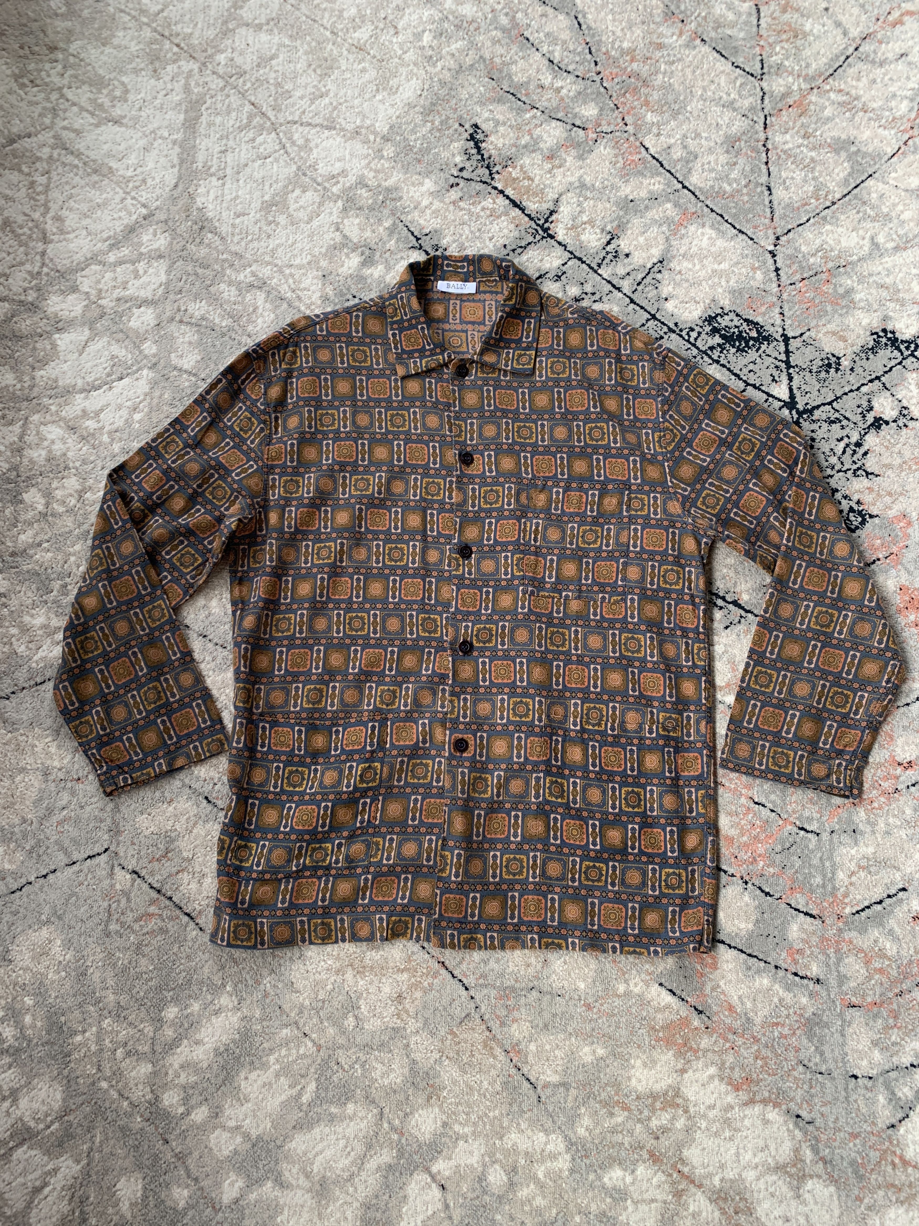 Bally × Vintage Vintage Bally Shirt Size US M / EU 48-50 / 2 - 1 Thumbnail