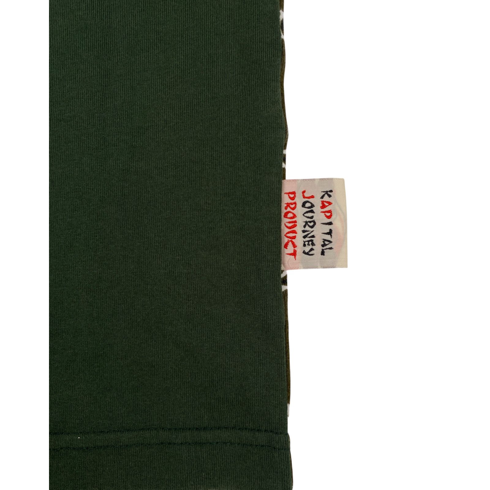 Kapital Kapital Green Paisley Print Tee Size US L / EU 52-54 / 3 - 11 Thumbnail
